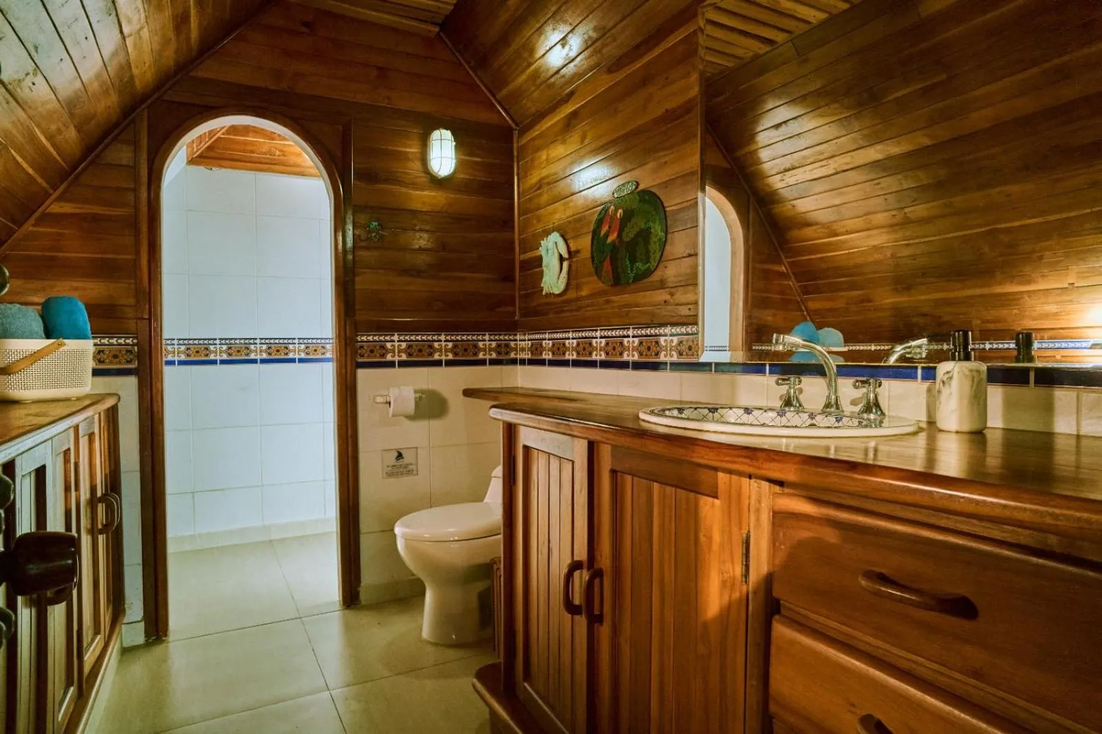 Bathroom in Múcura Club Hotel