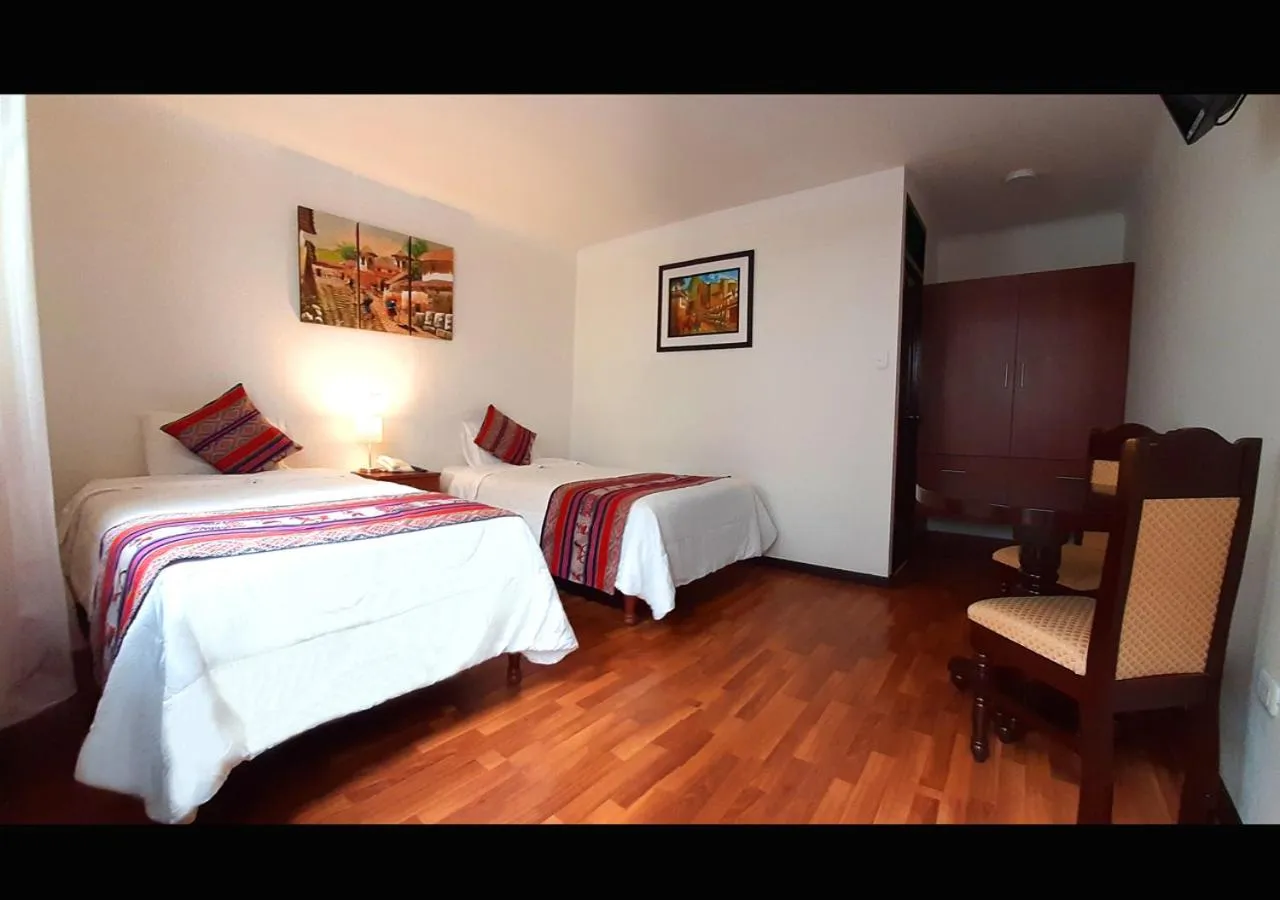 Bed in Hotel Santa Maria