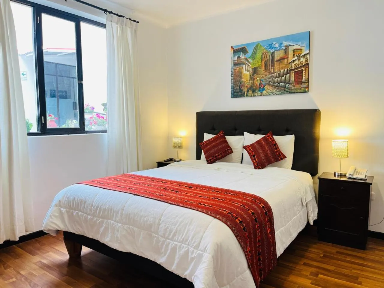 Bedroom, Bed in Hotel Santa Maria