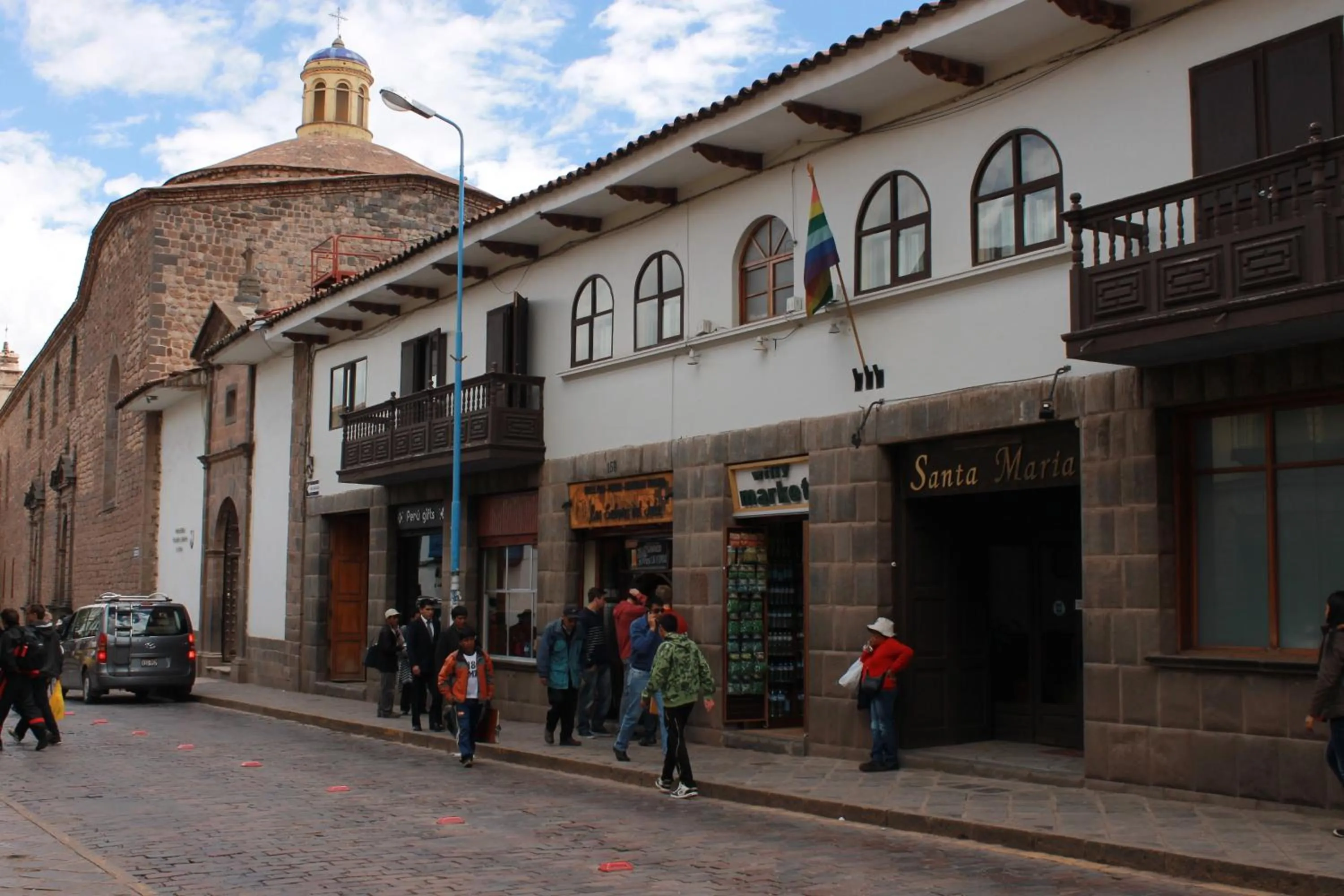 Property building in Hotel Santa Maria