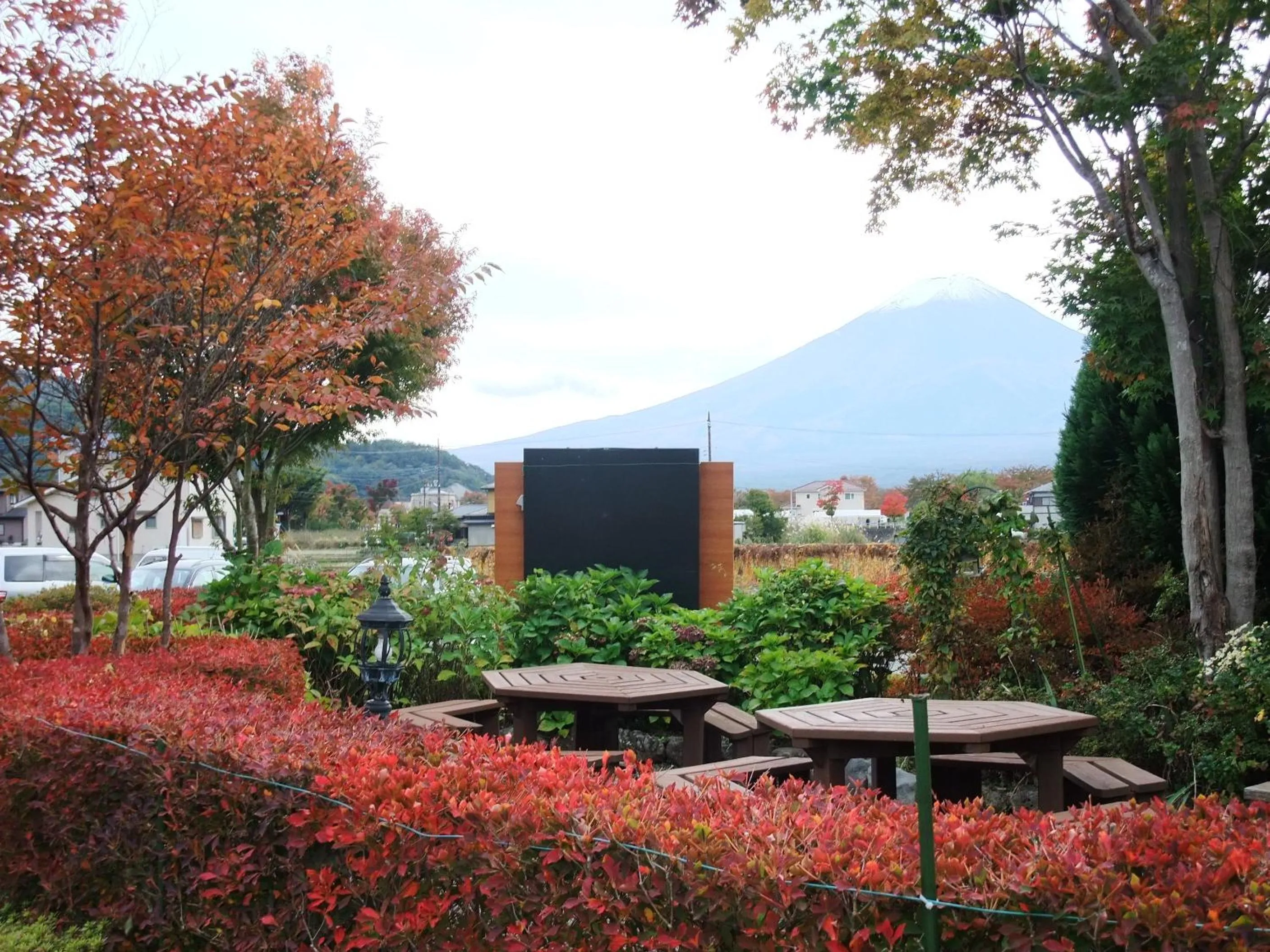 Garden in Lake Villa Kawaguchiko