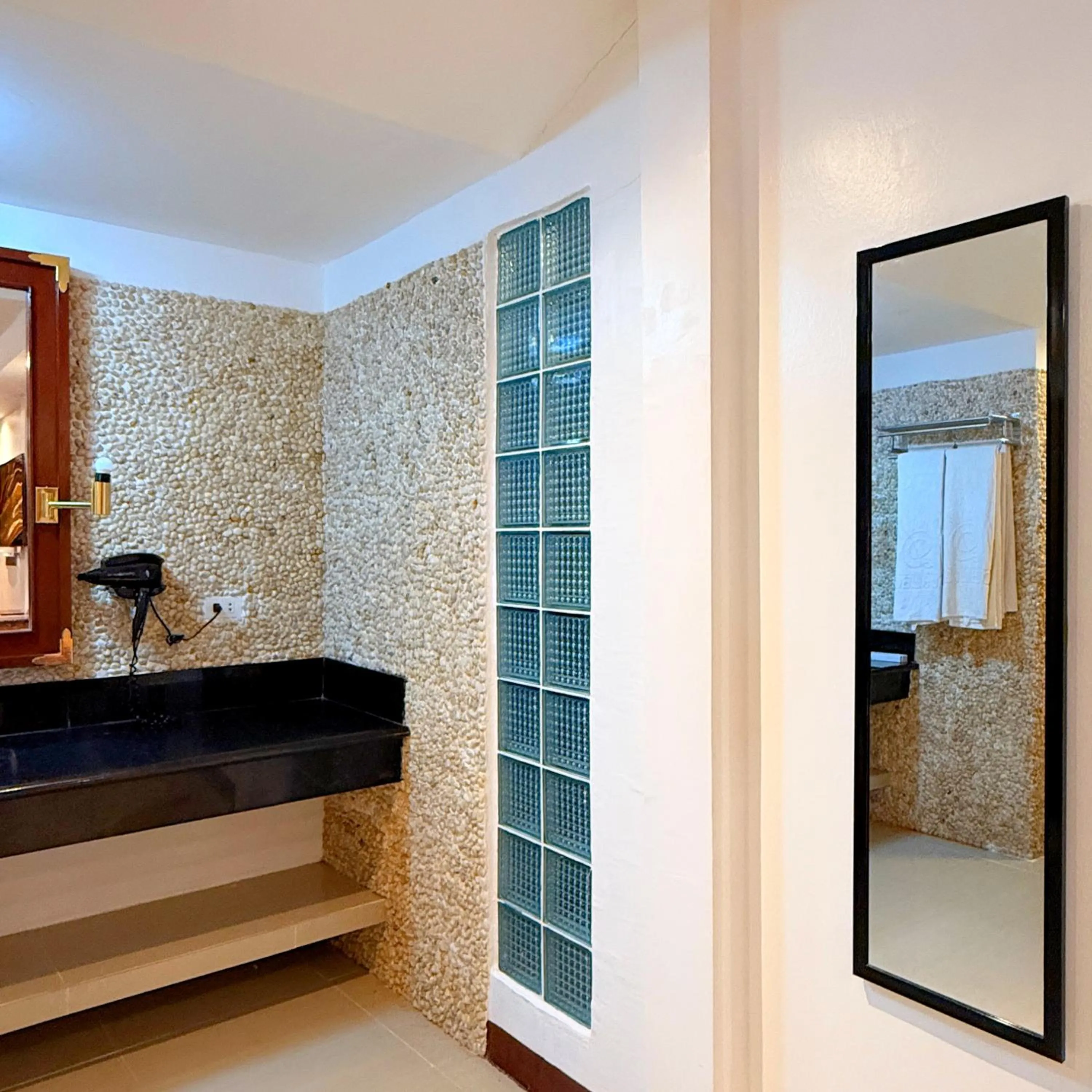 hair dryier in Doublegem Beach Resort and Hotel