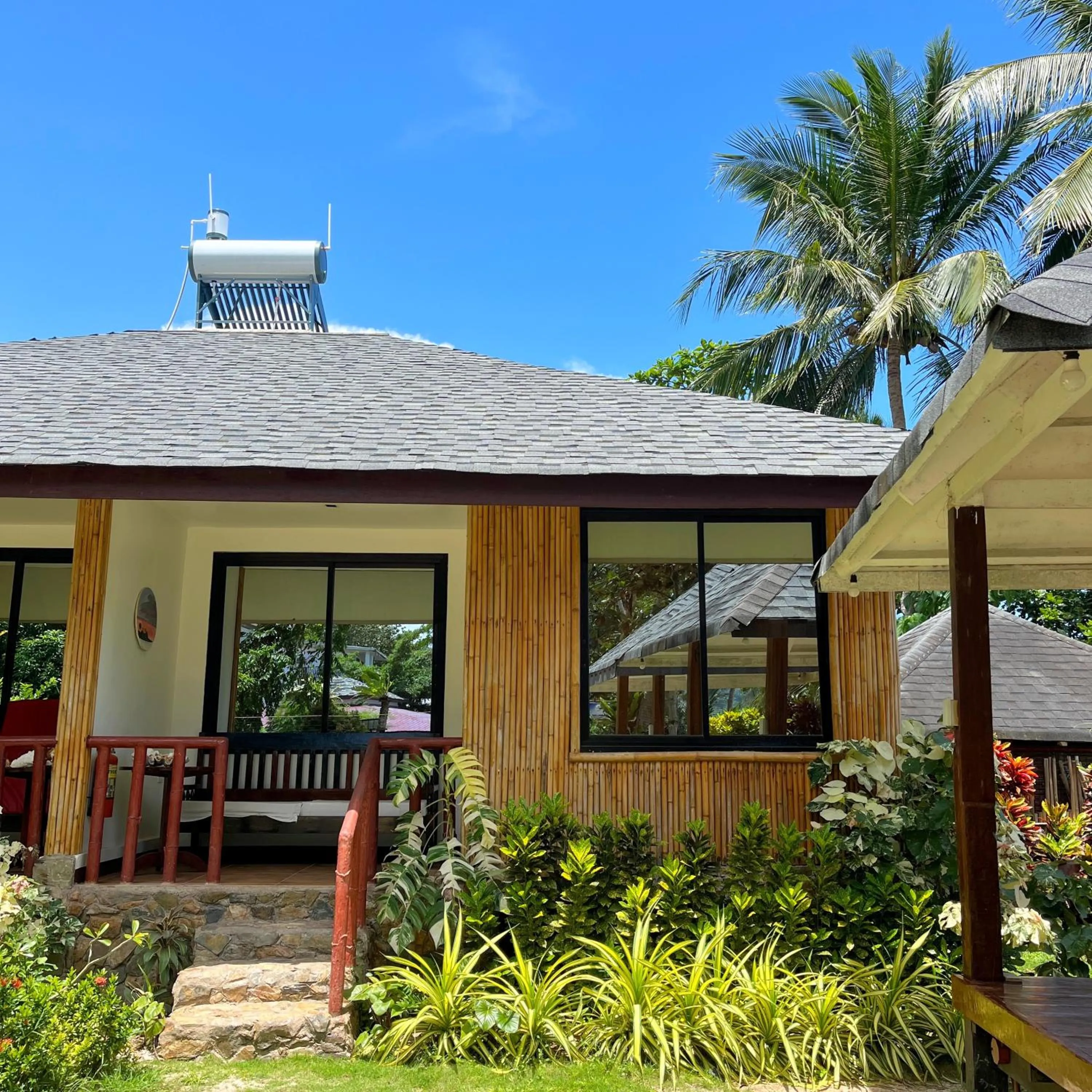 Balcony/Terrace in Doublegem Beach Resort and Hotel