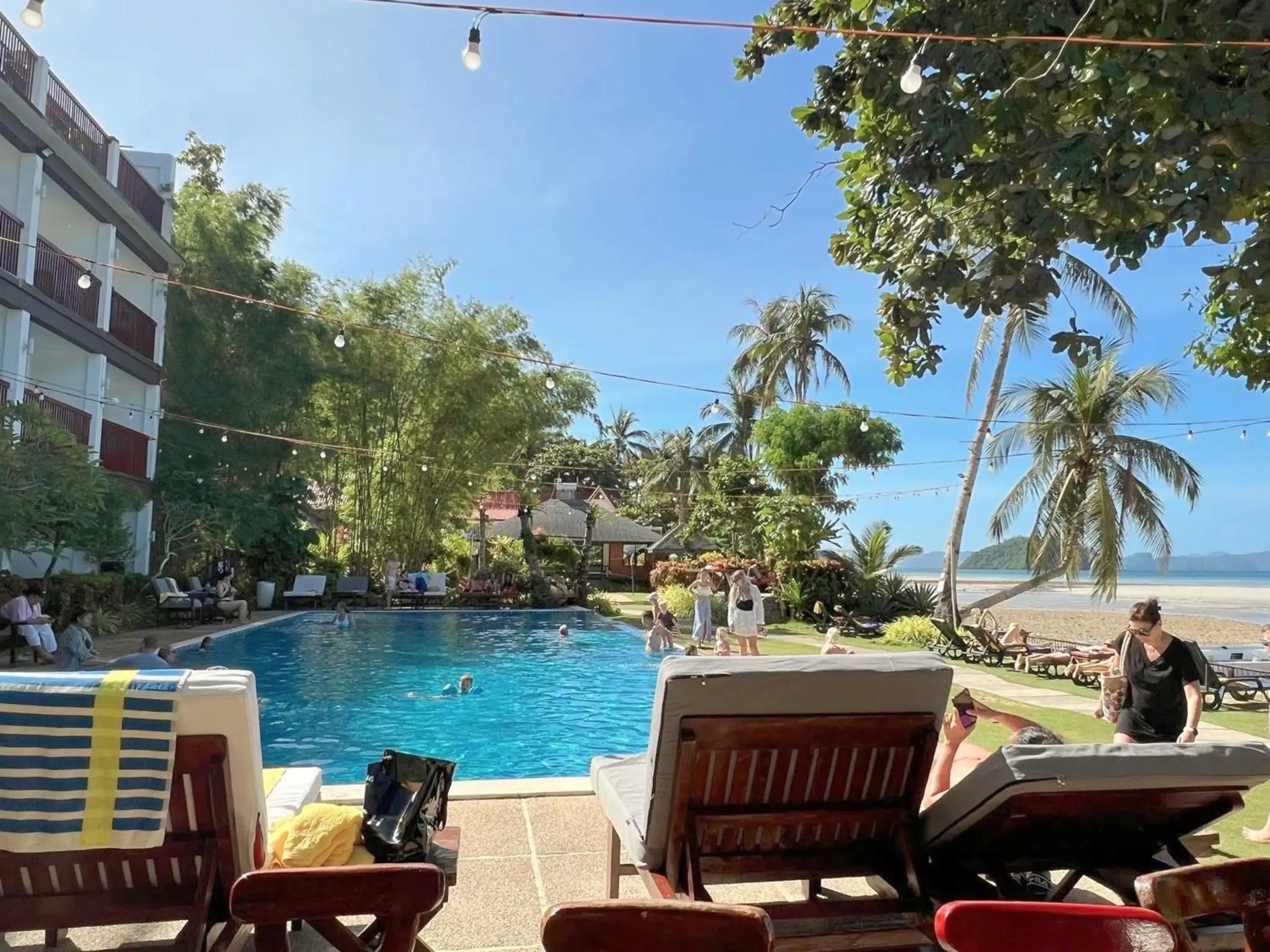 Swimming pool in Doublegem Beach Resort and Hotel Swimming pool in Doublegem Beach Resort and Hotel