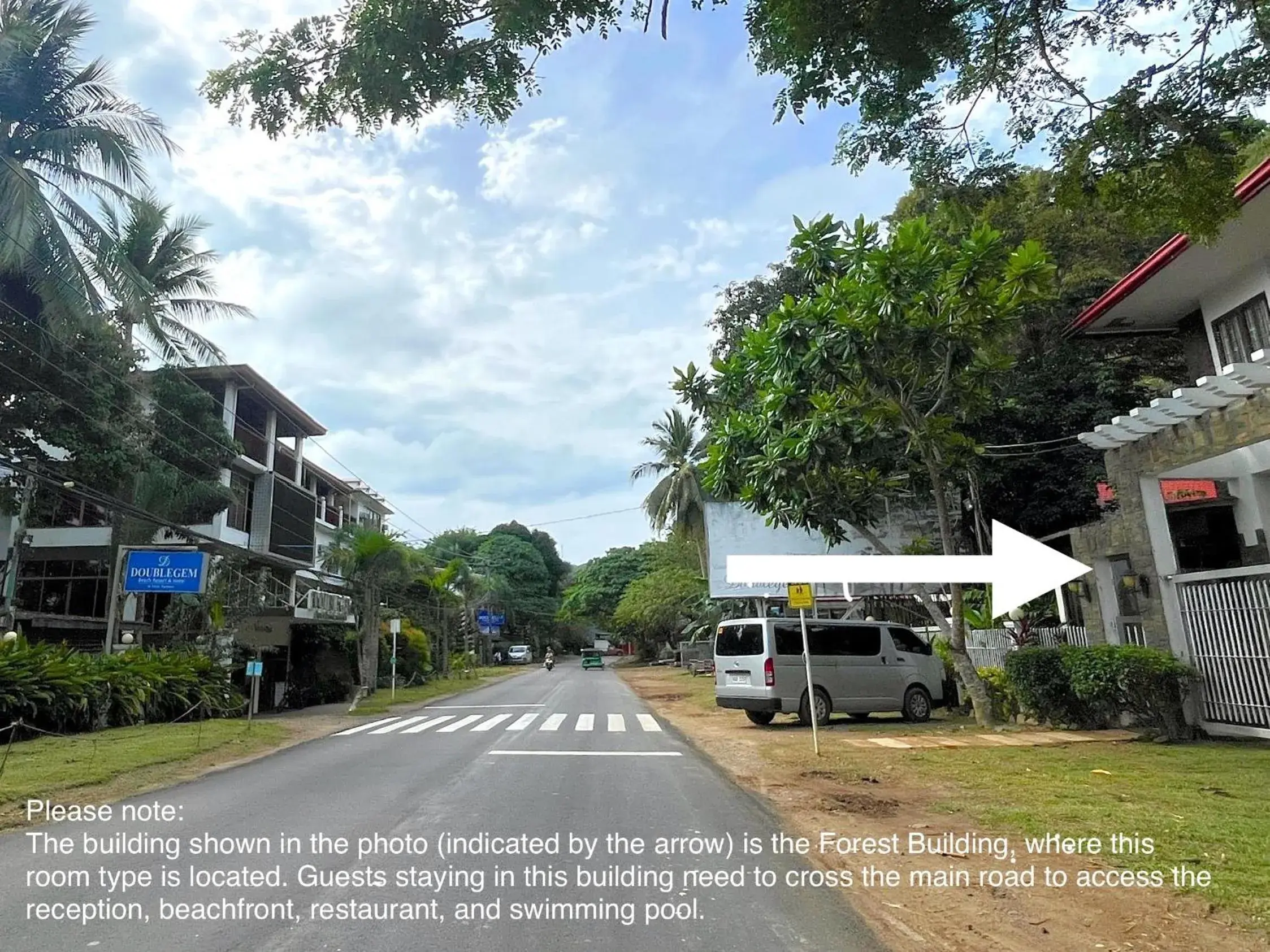 Standard Triple Room in Doublegem Beach Resort and Hotel Standard Triple Room in Doublegem Beach Resort and Hotel