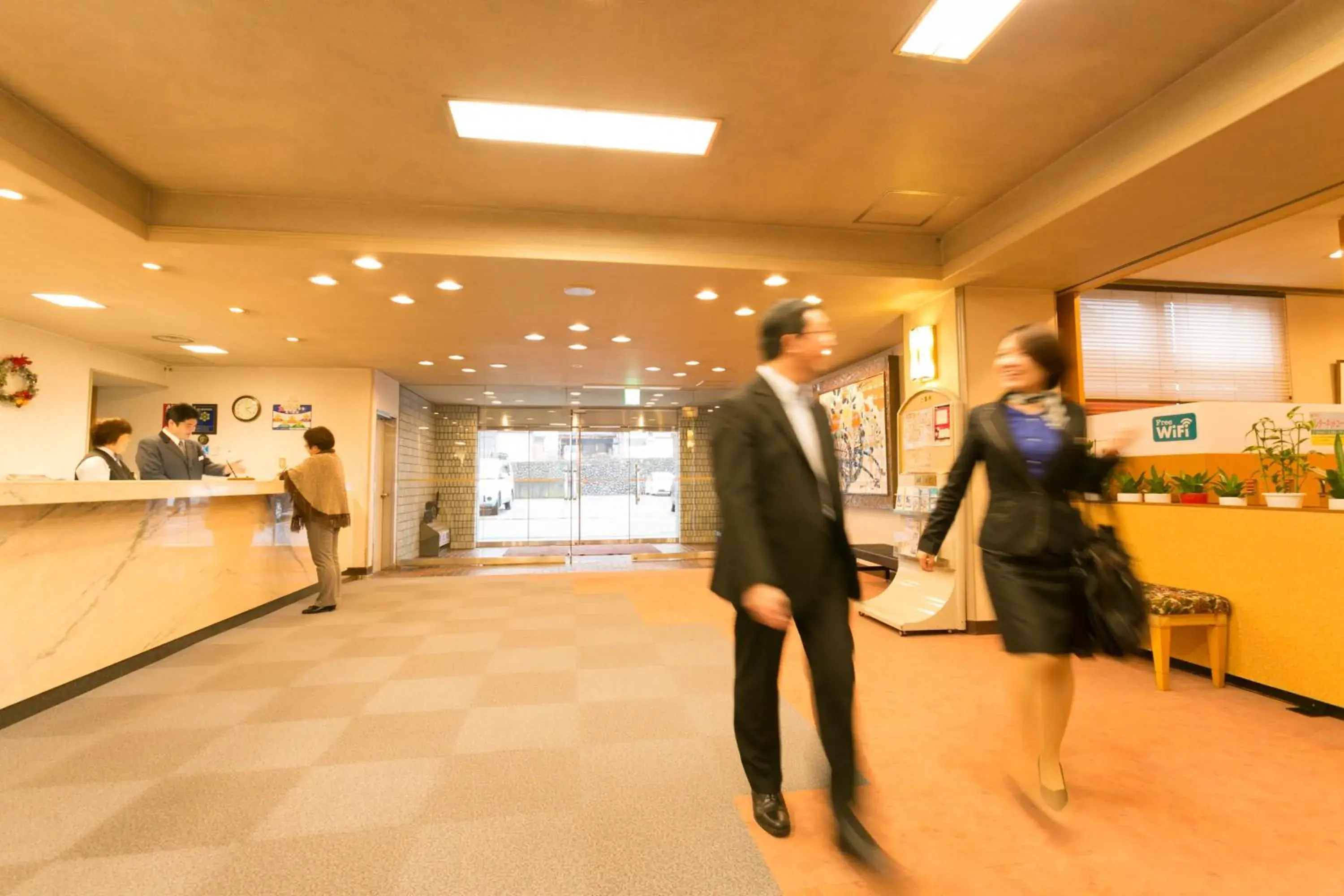 Lobby or reception in Yuzawa New Otani Lobby or reception in Yuzawa New Otani