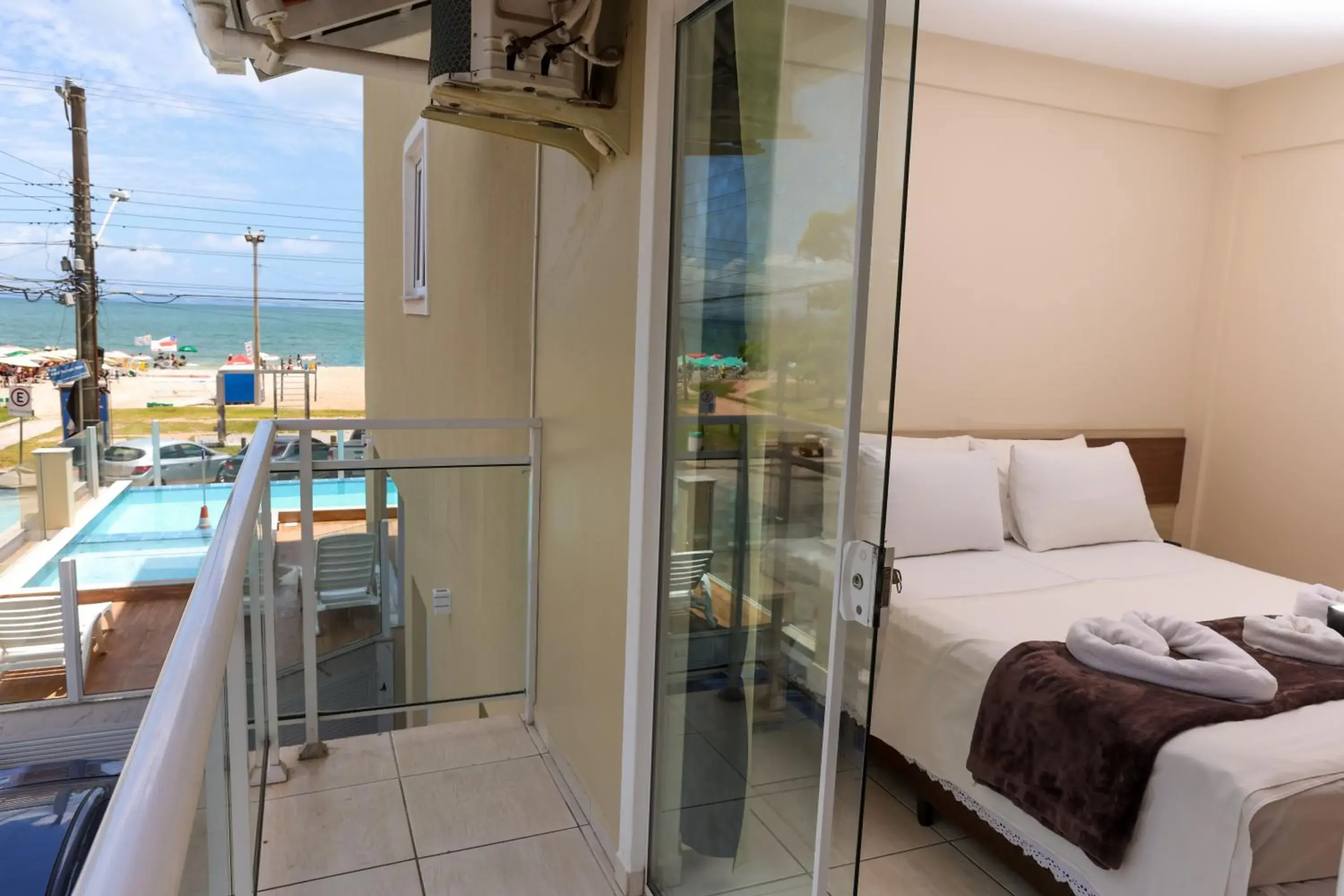 Bed in Pousada Roberto Monteiro - Frente Mar Bed in Pousada Roberto Monteiro - Frente Mar