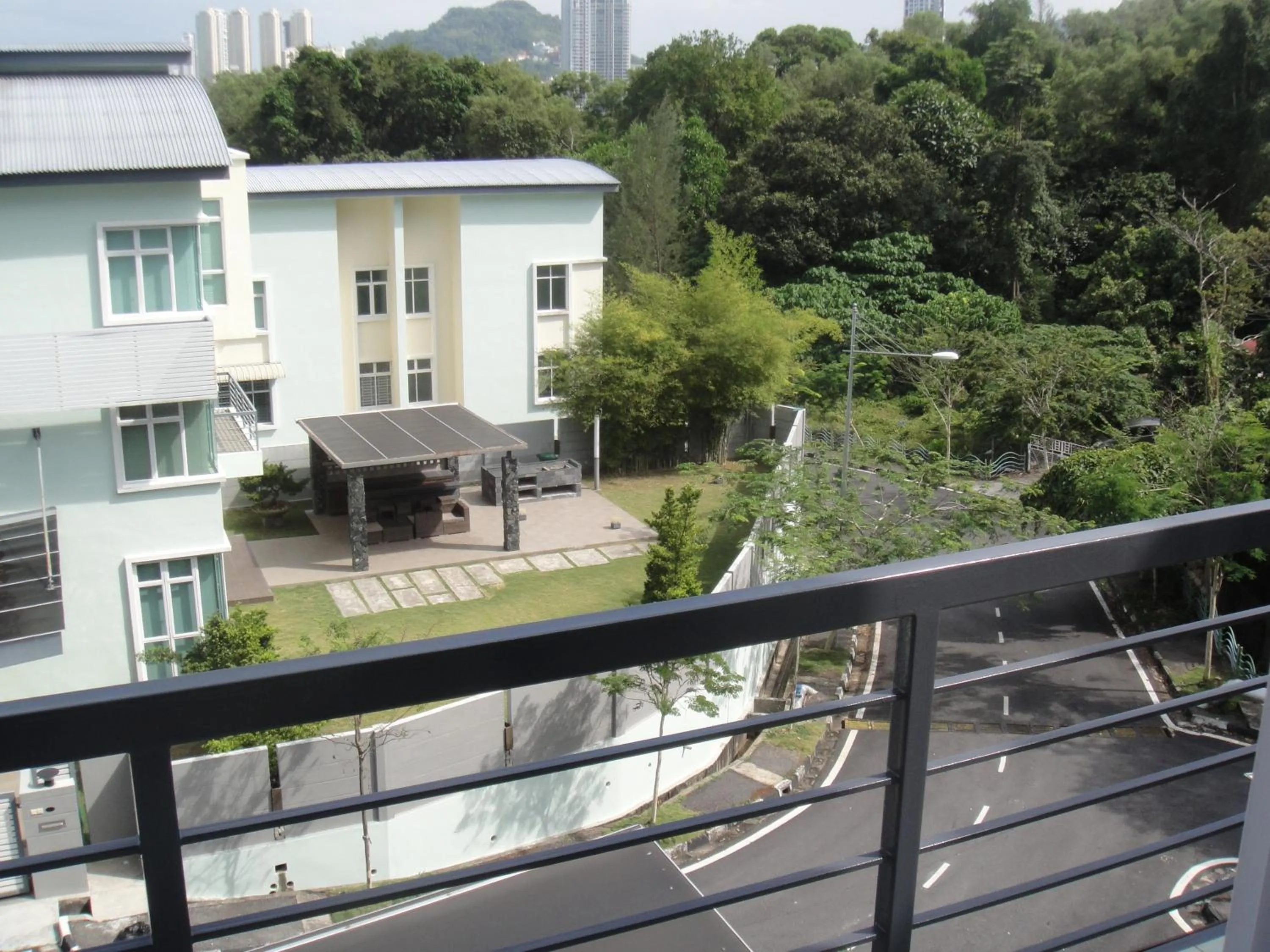 Balcony/Terrace in Shamrock Beach Villas Batu Ferringhi Penang