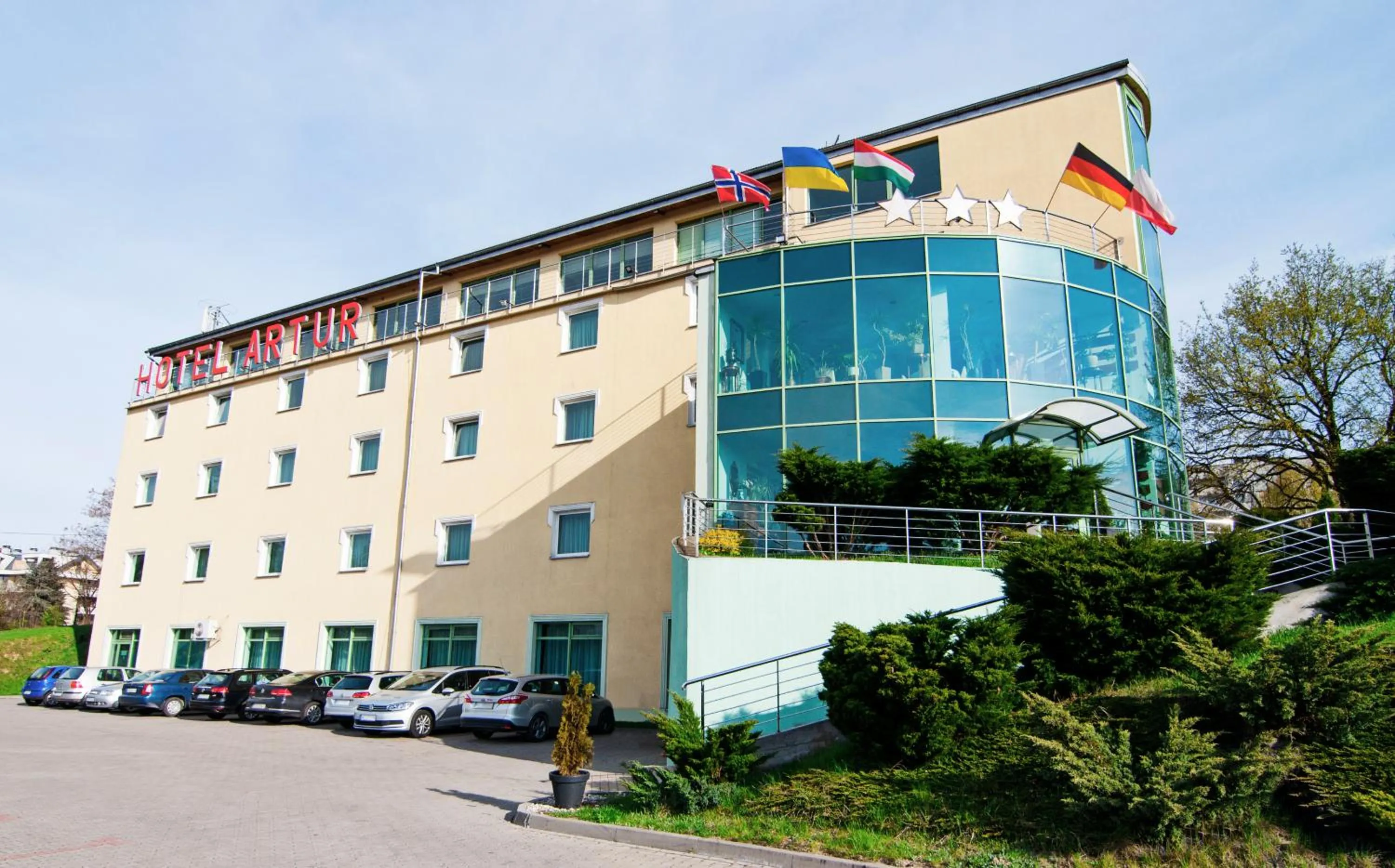 Property building in Hotel Artur