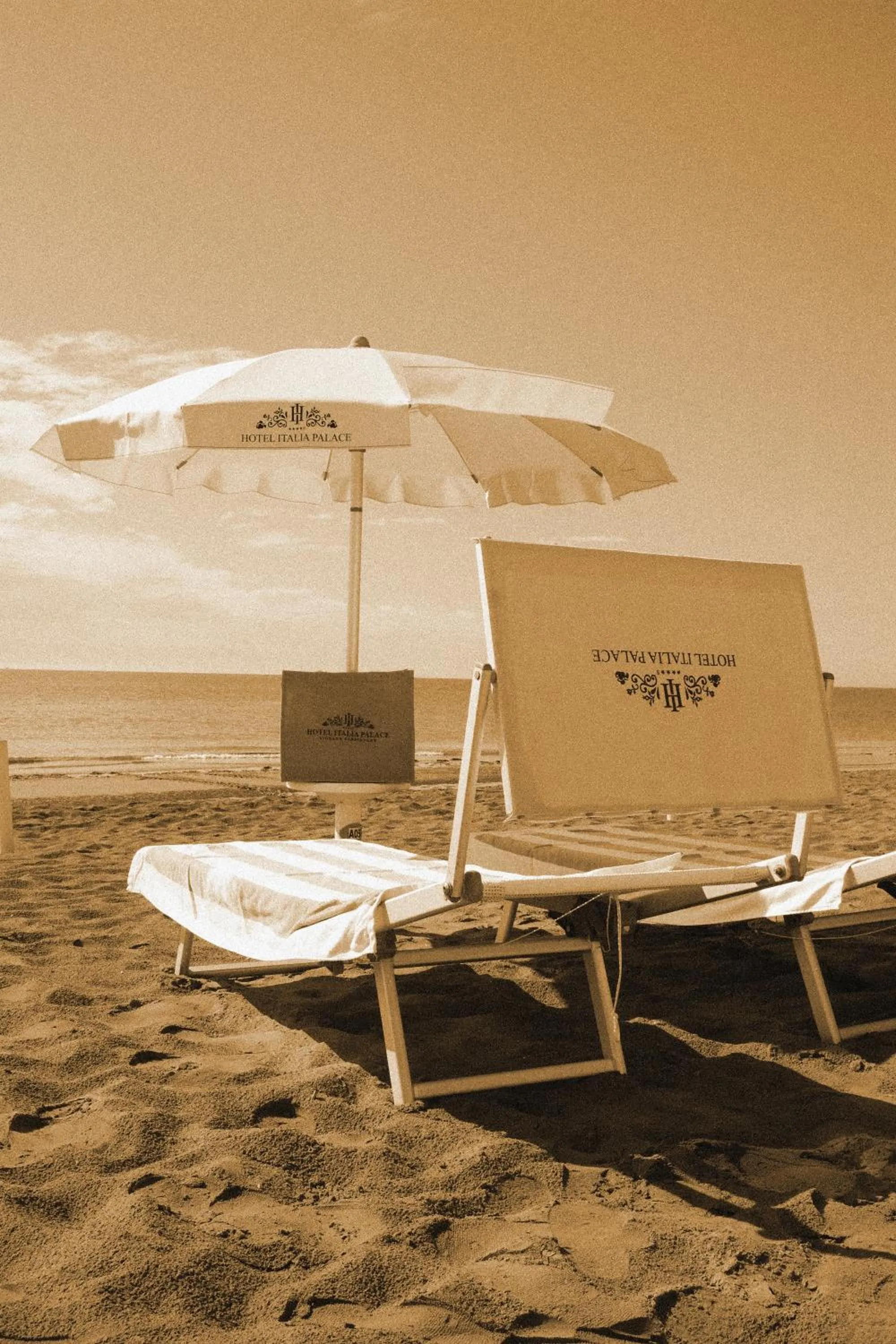 Beach in Hotel Italia Palace