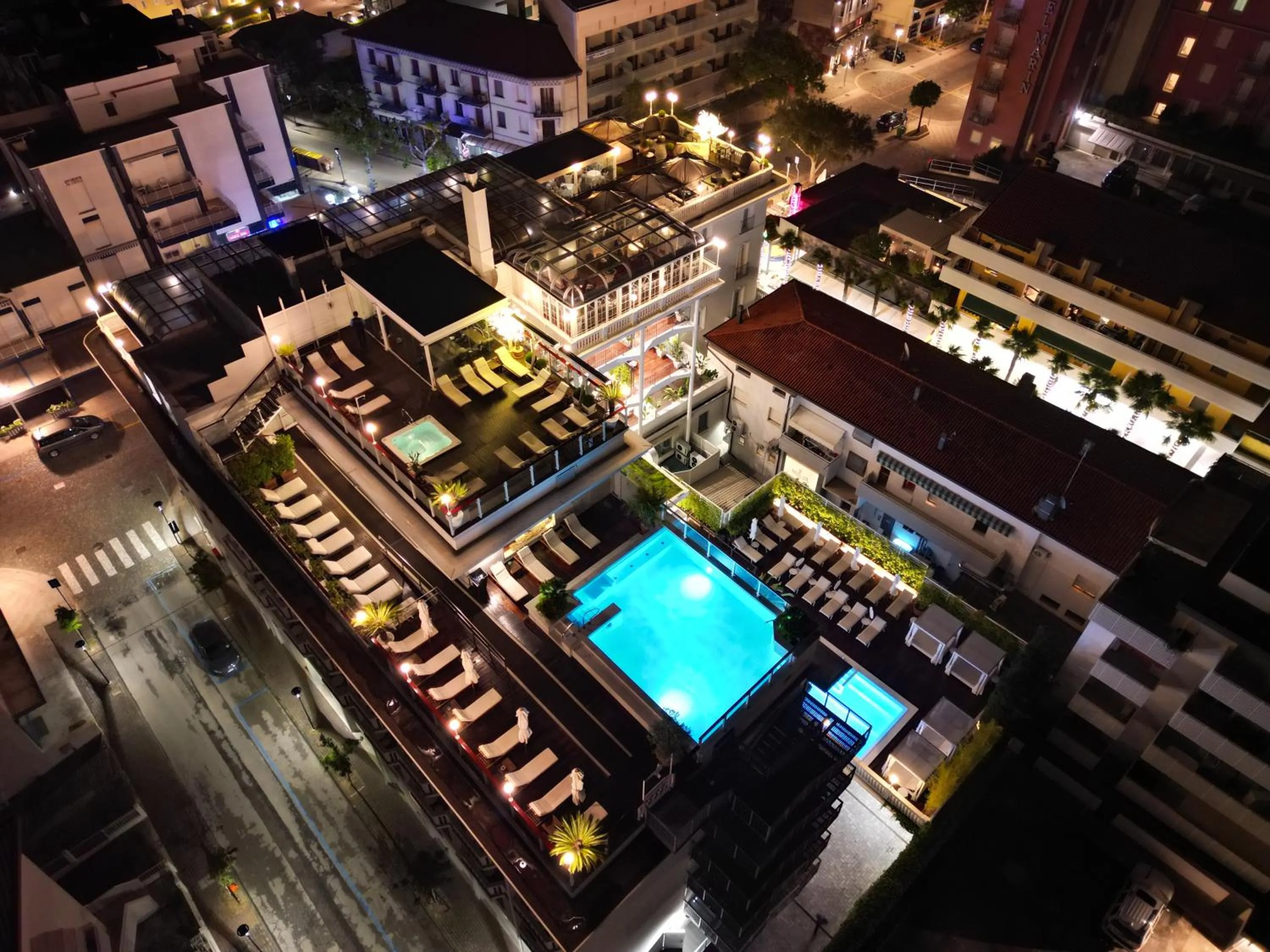 Balcony/Terrace in Hotel Italia Palace