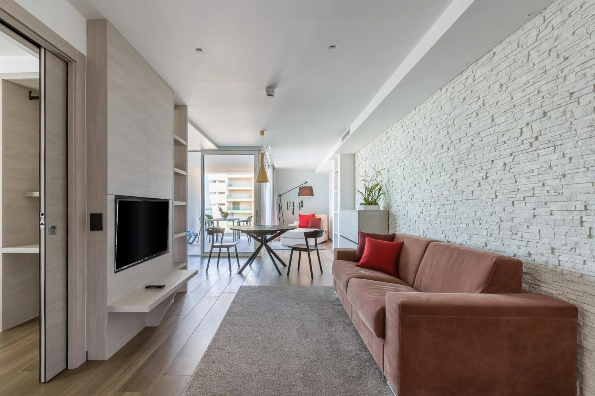 Living room in Hotel Italia Palace