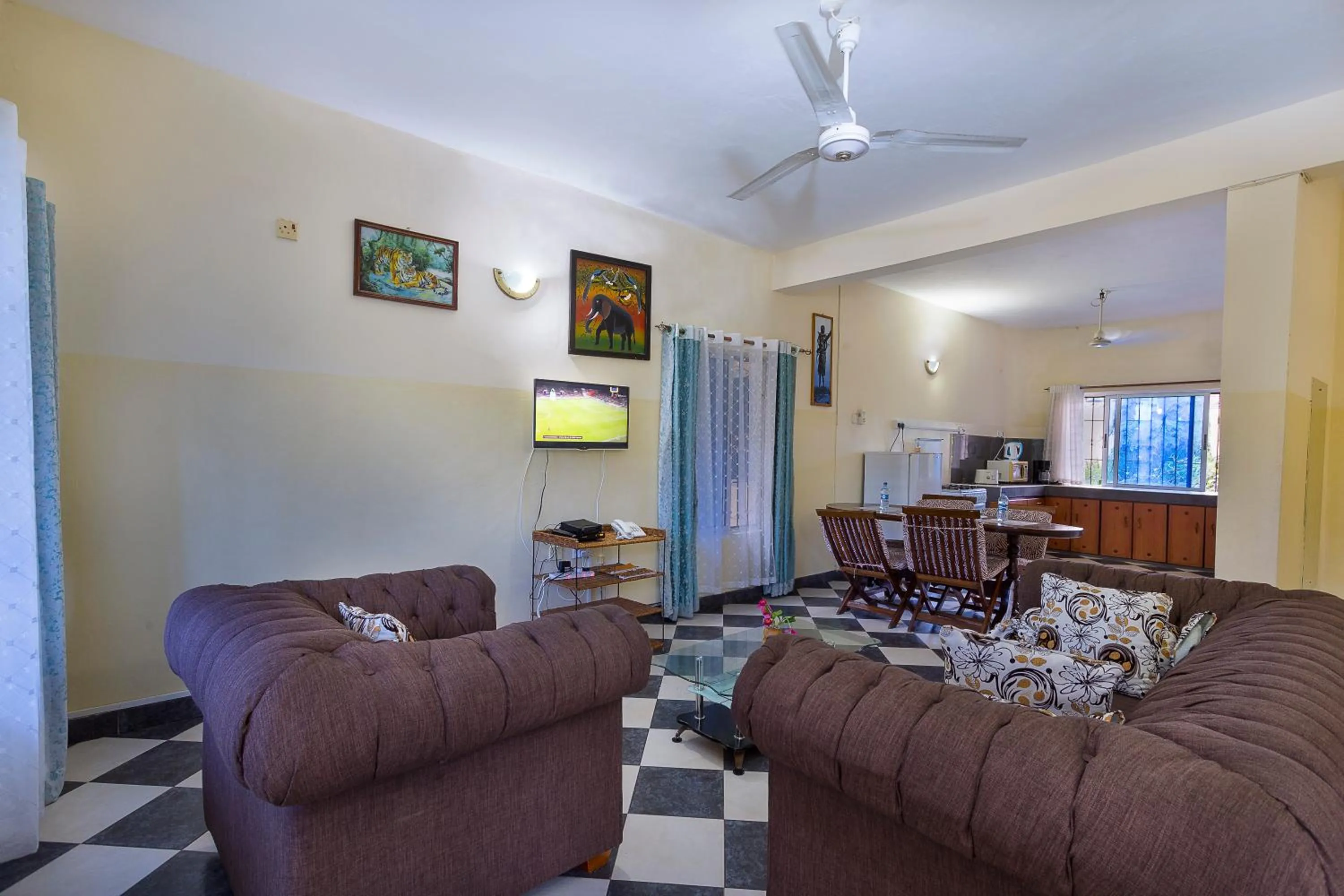 Living room in Jacyjoka Apartments Nyali