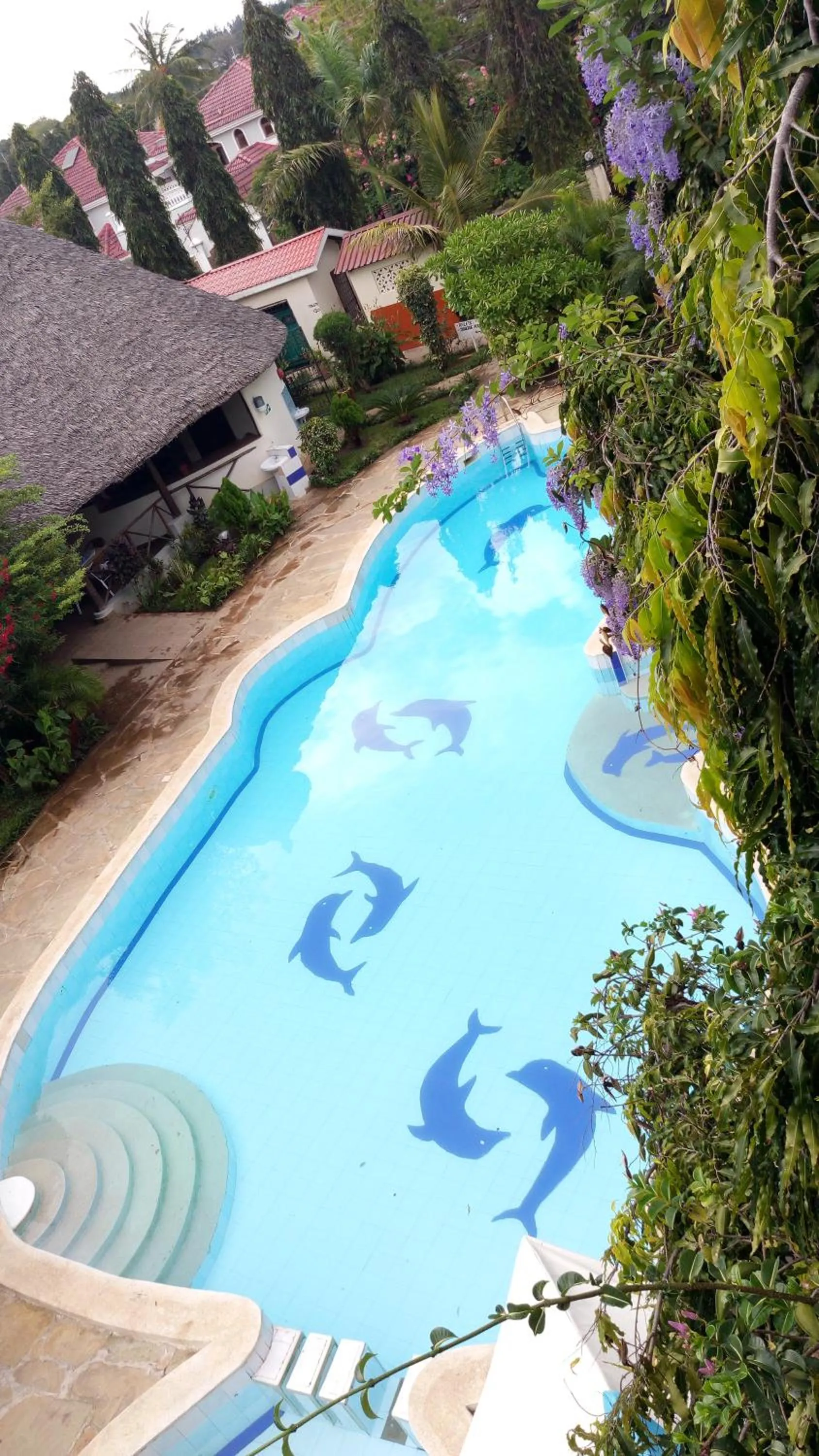 Pool view in Jacyjoka Apartments Nyali