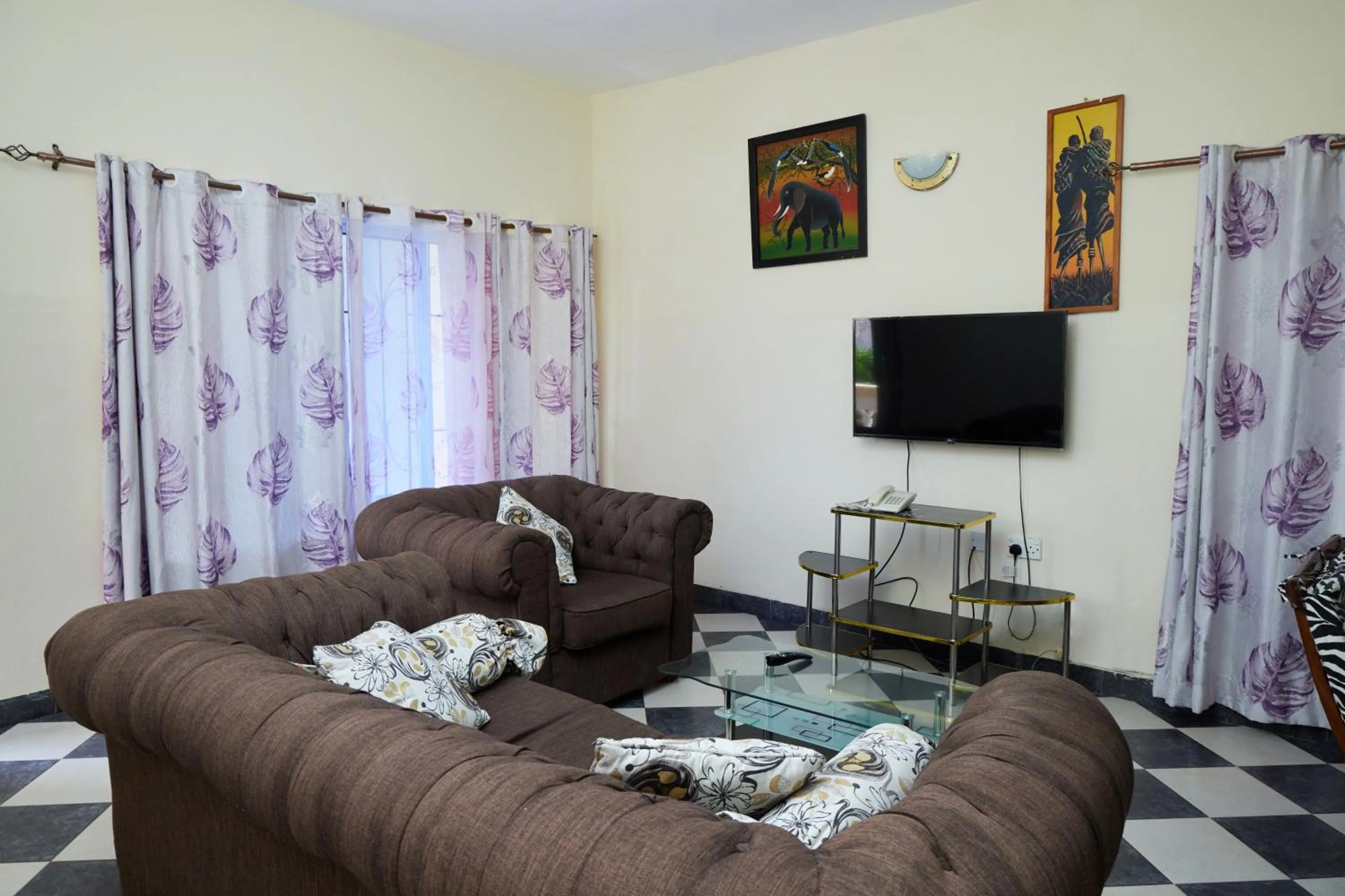 Living room in Jacyjoka Apartments Nyali
