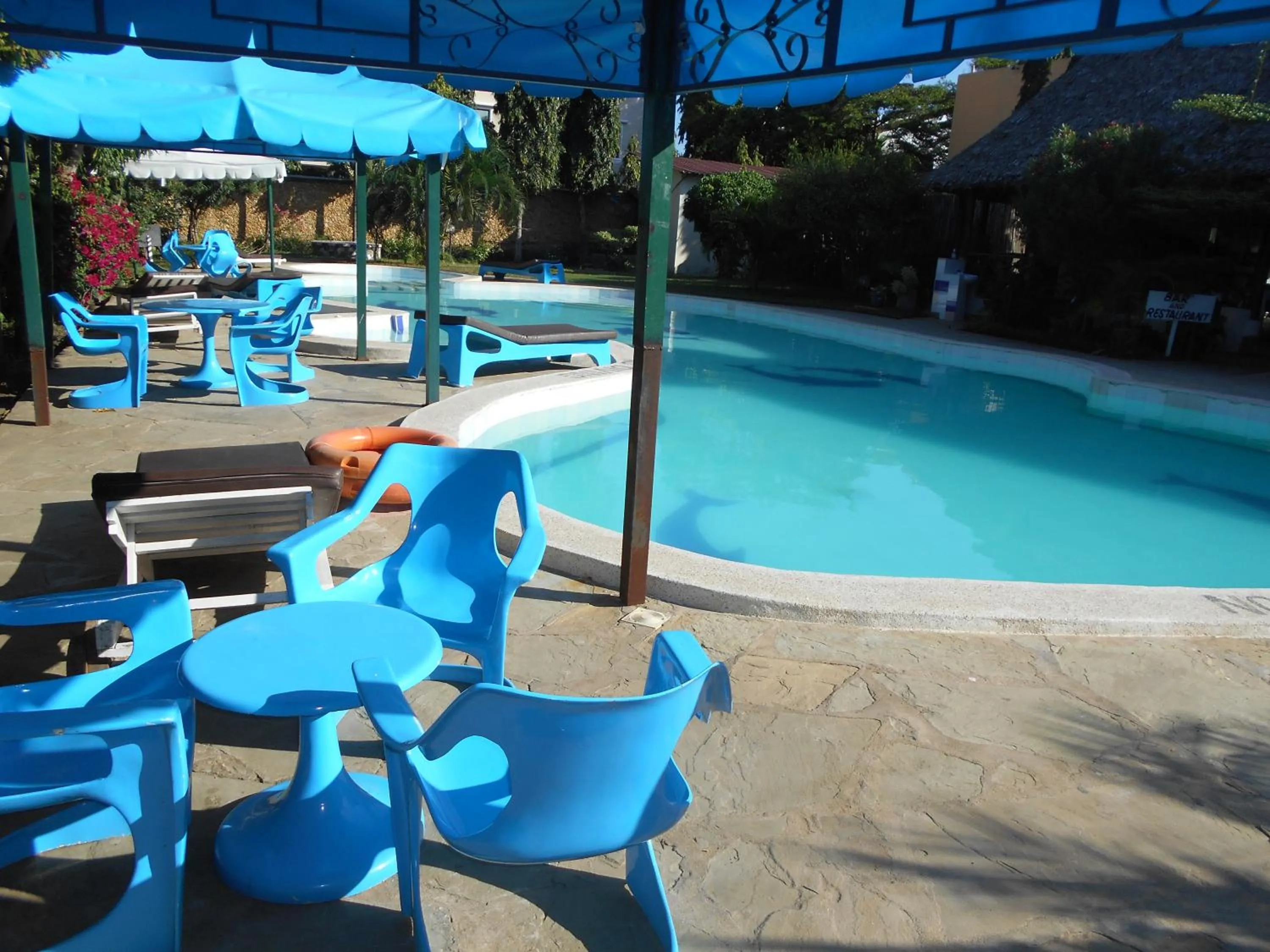 Garden view in Jacyjoka Apartments Nyali