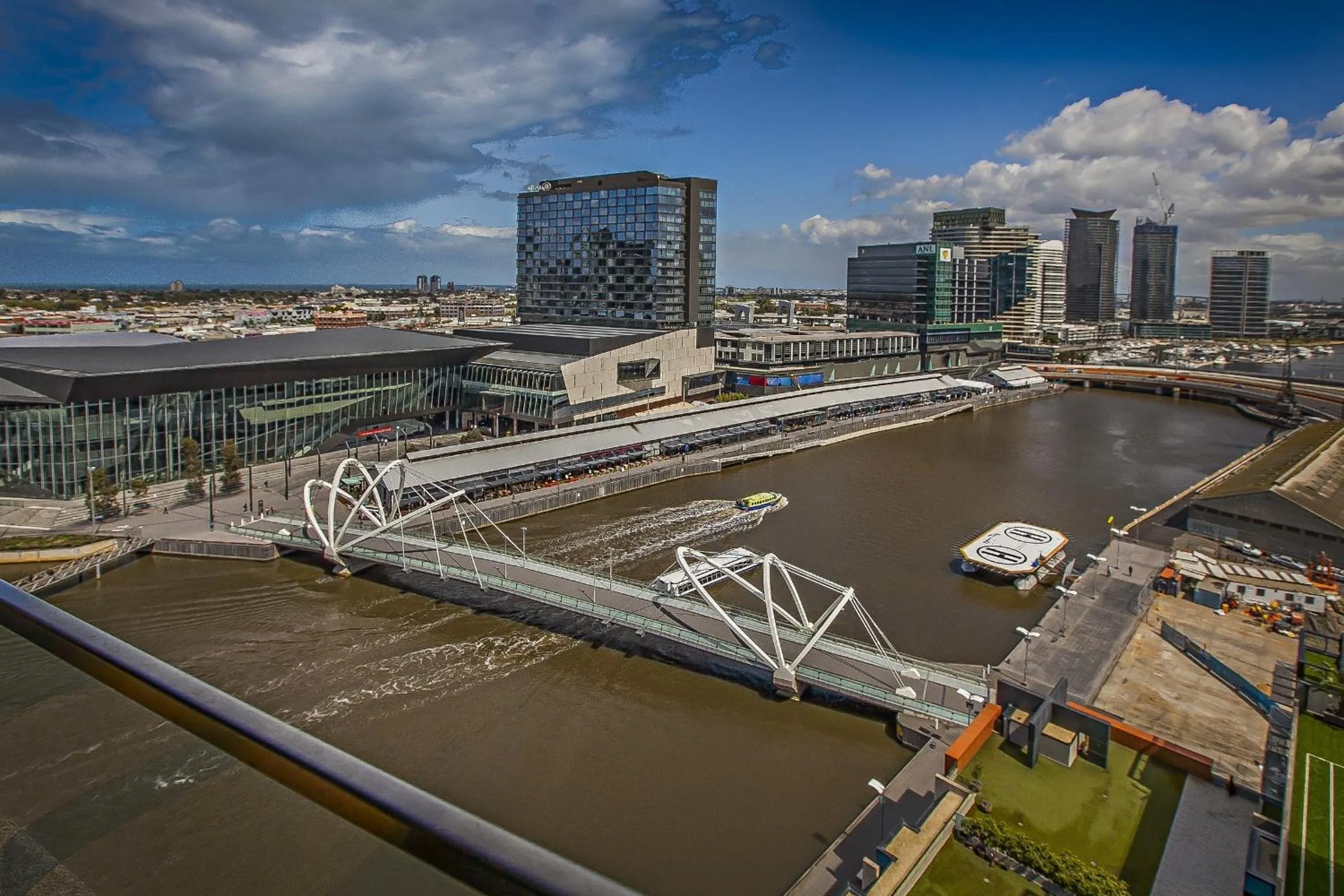 View (from property/room) in Melbourne Holiday Apartments Flinders Wharf