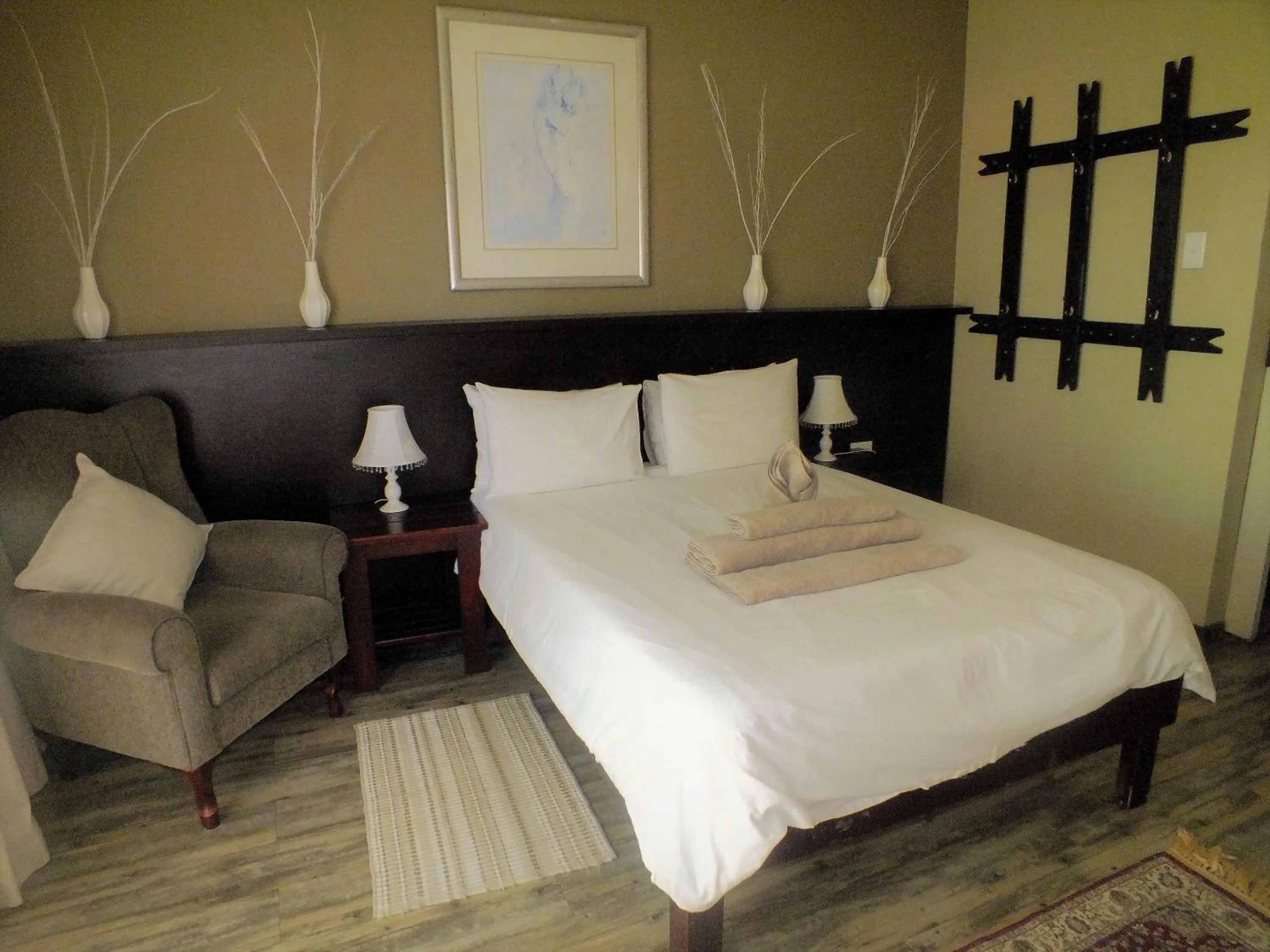 Bed in Uzuri Guesthouse CC