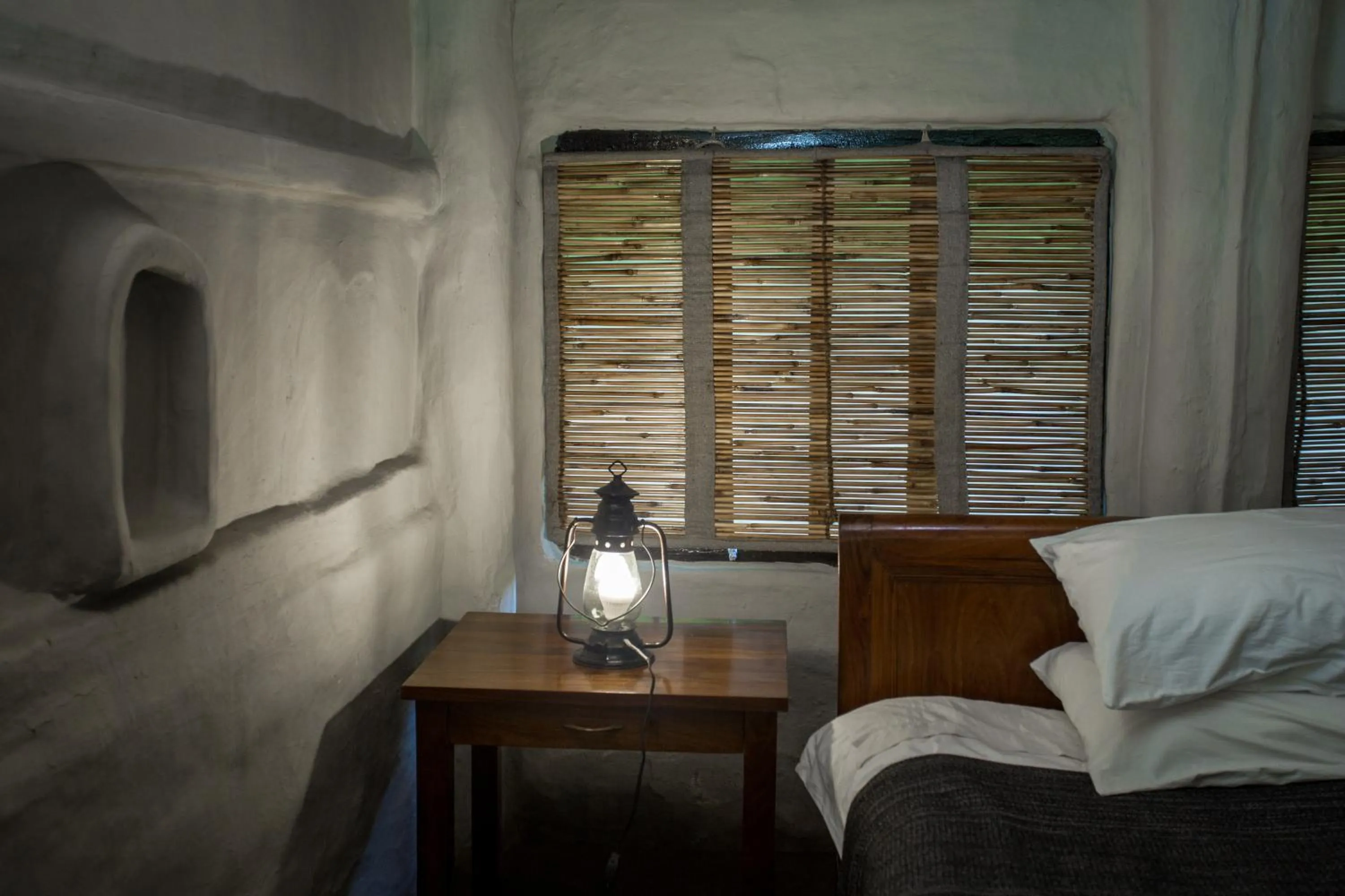 Property building, Bed in Tiger Tops Tharu Lodge