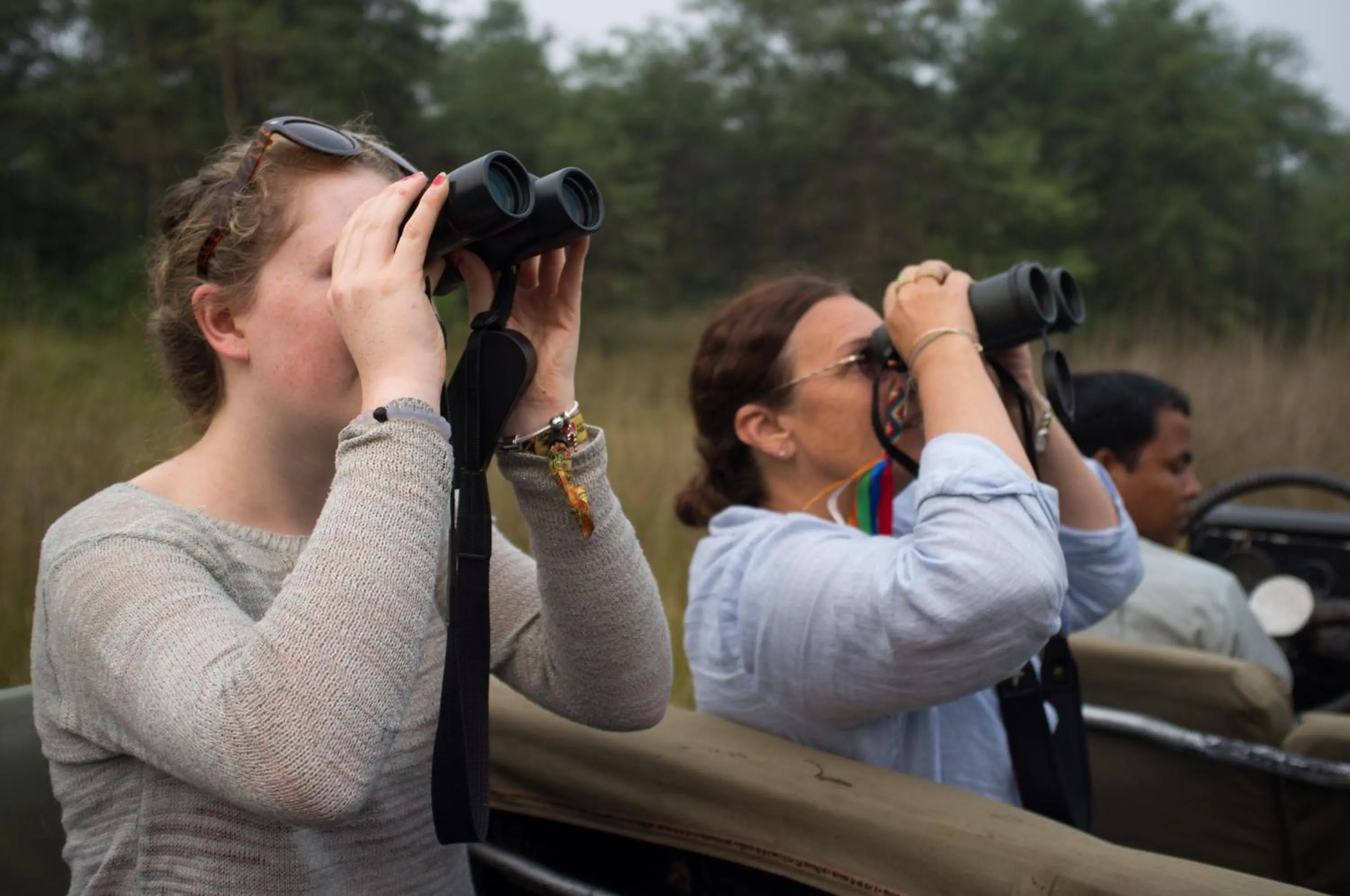 People in Tiger Tops Tharu Lodge