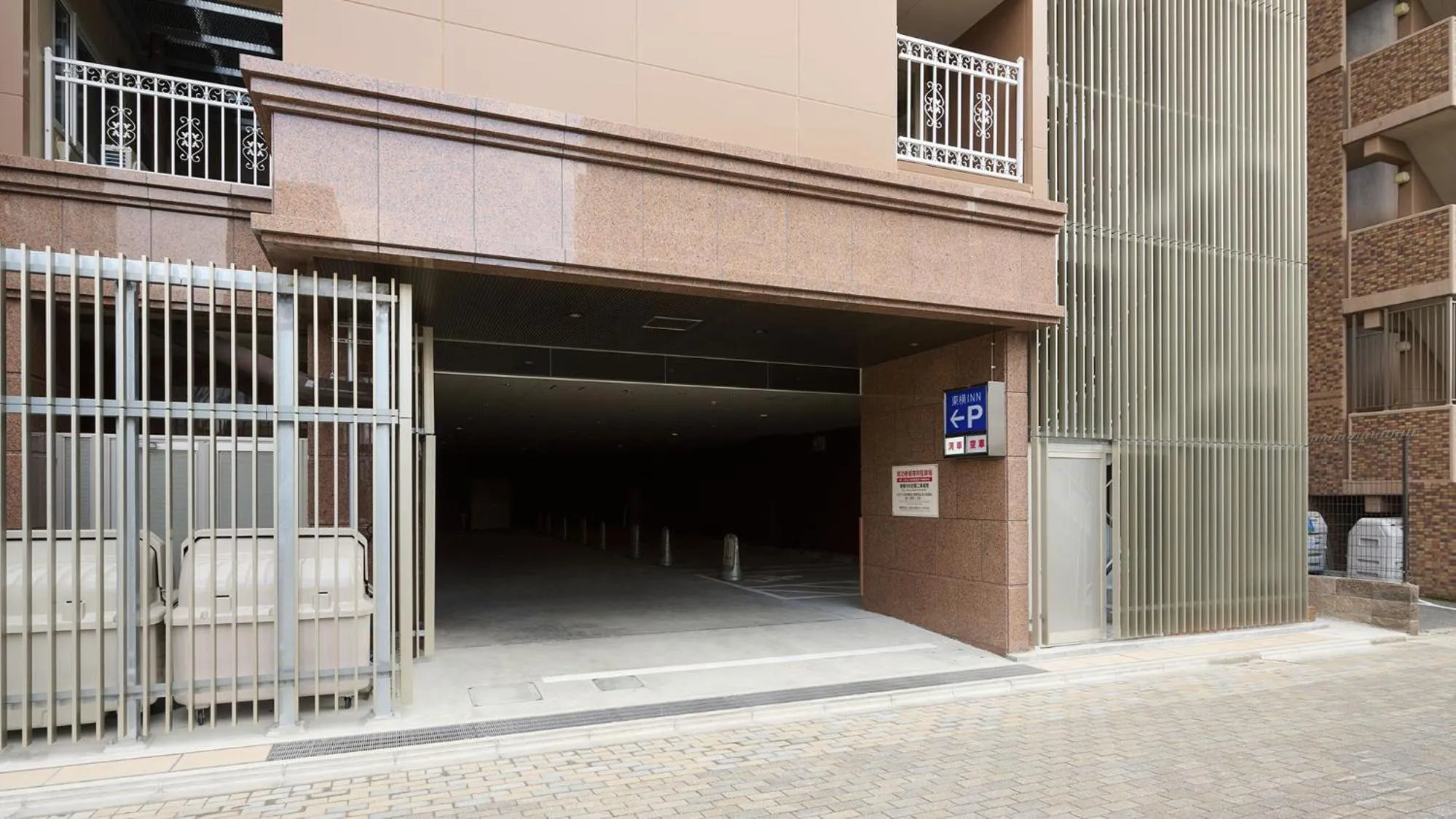 Parking in Toyoko Inn Kyoto Nijojo Minami