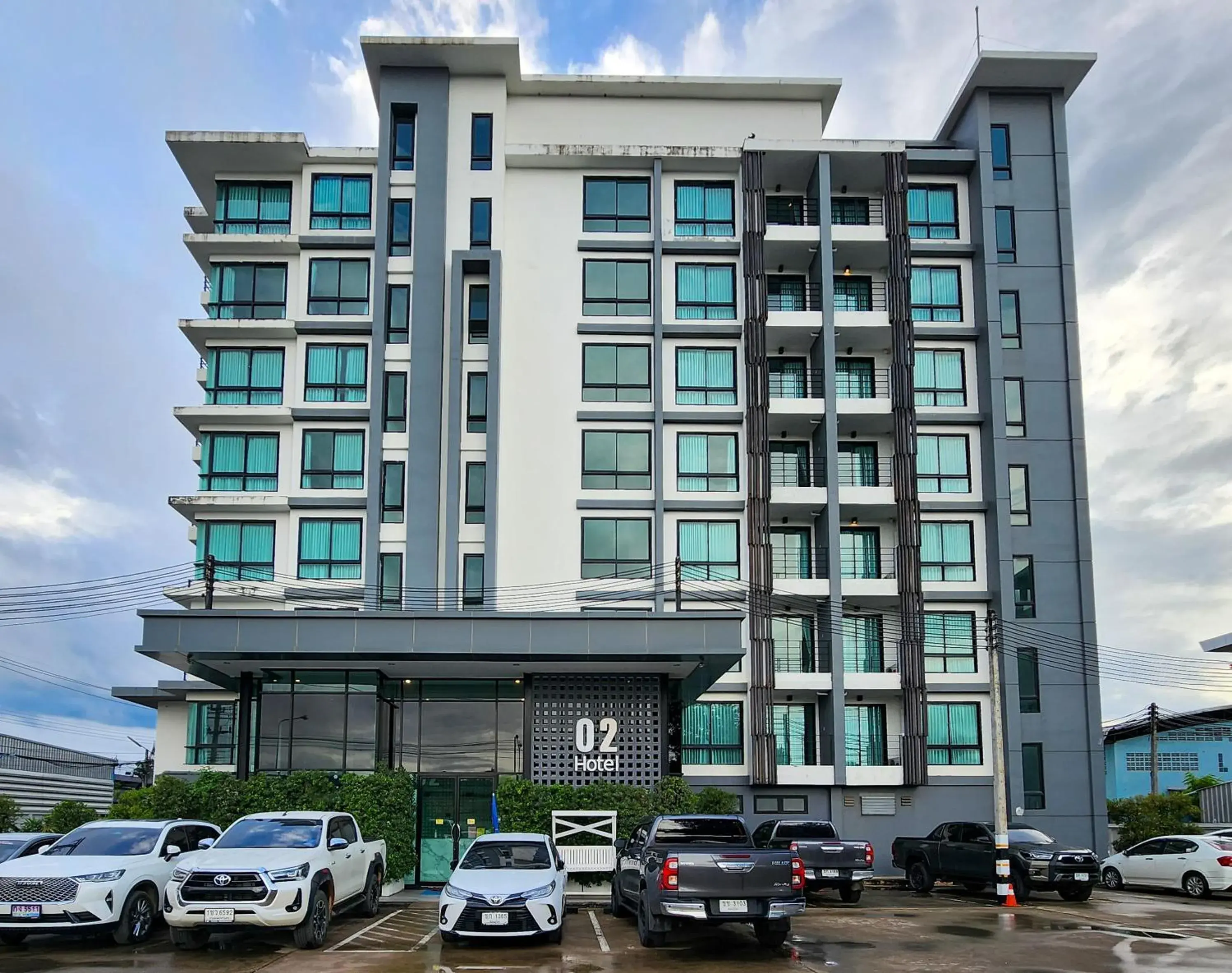 Property building in O2 Hotel Maesot Property building in O2 Hotel Maesot