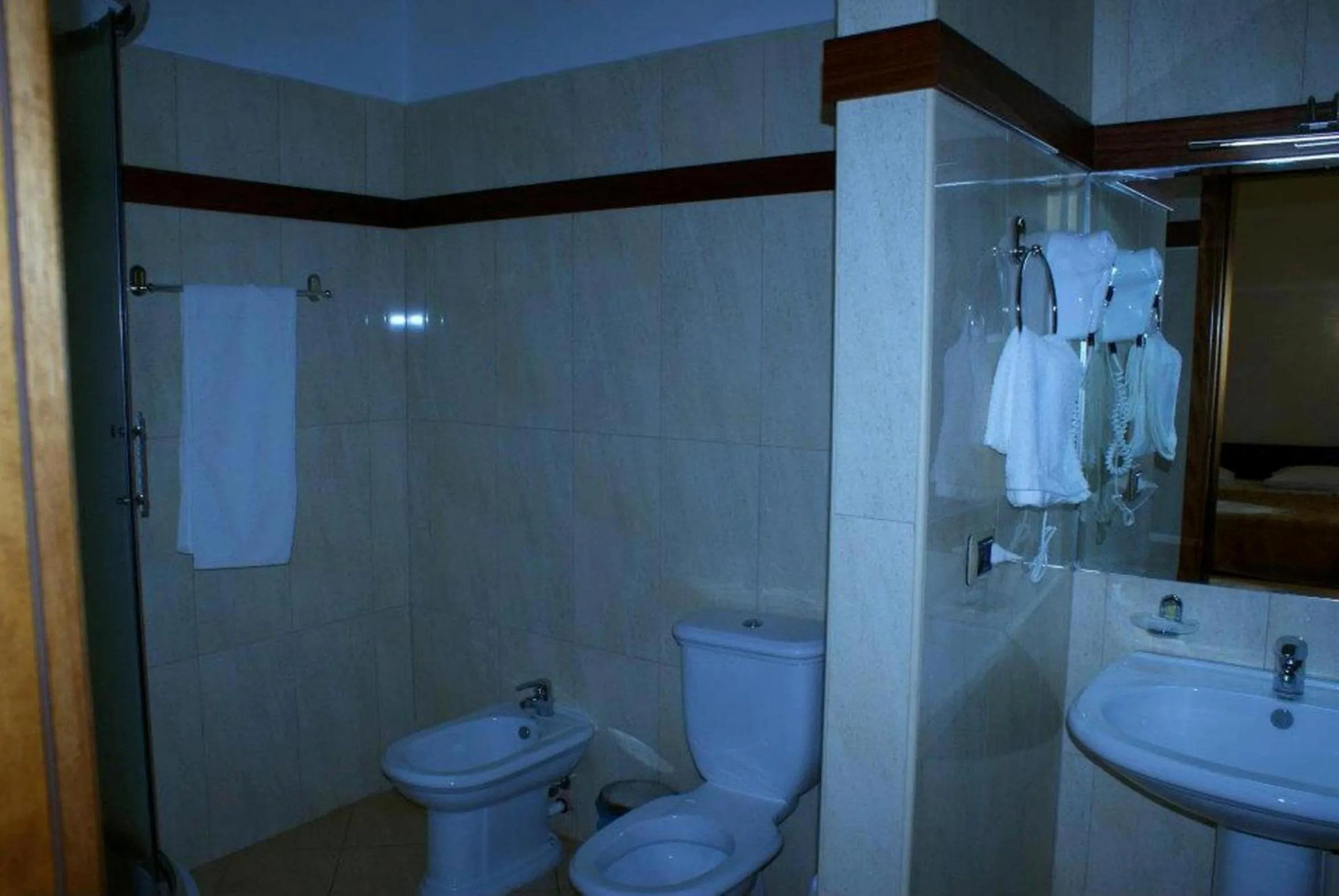 Bathroom in Hotel Colombo Elbasan