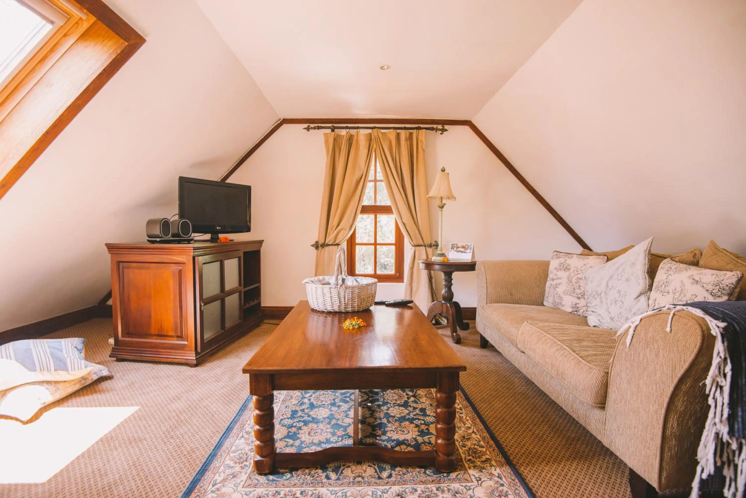 Seating area in The Manor at Ngorongoro