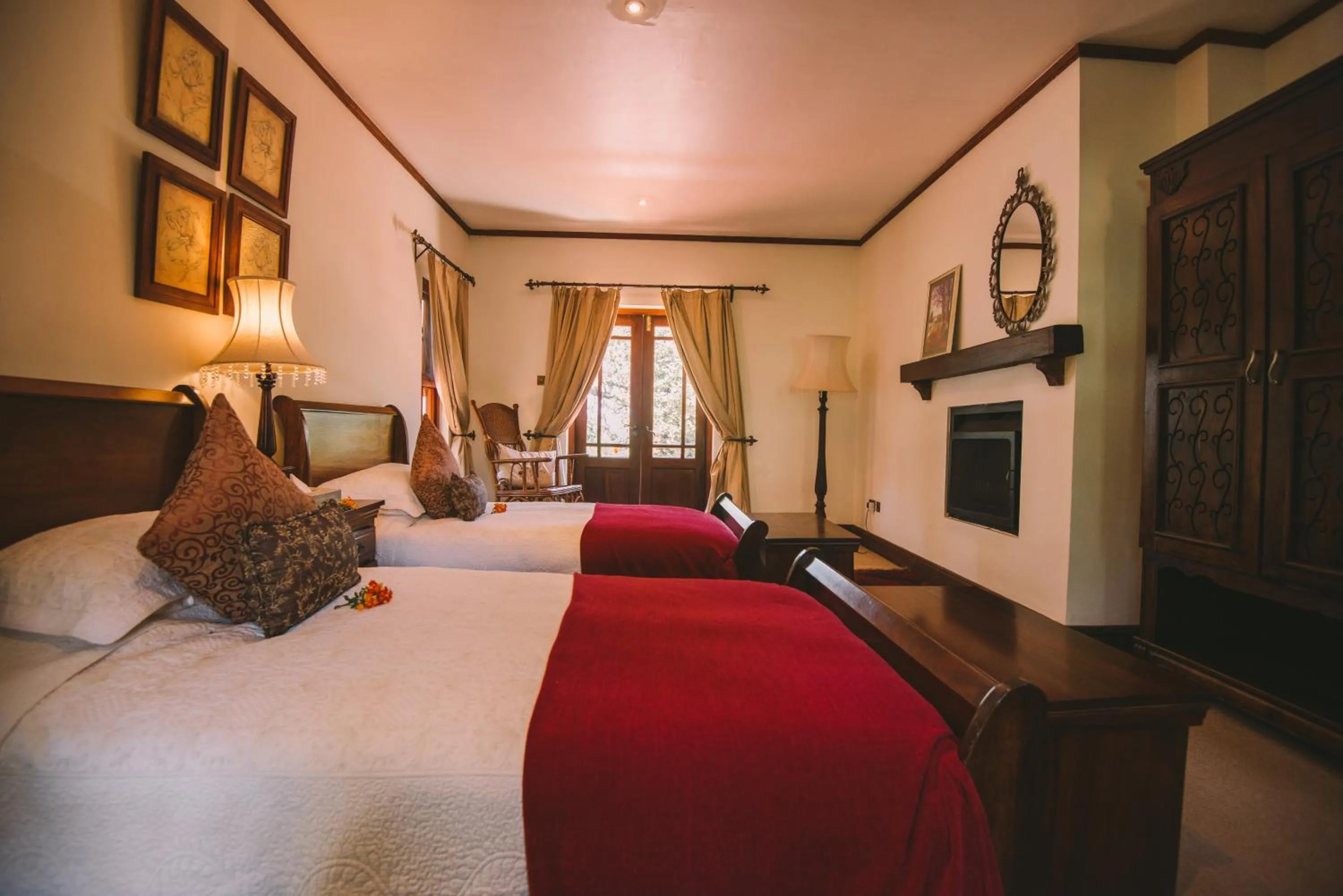 Photo of the whole room, Bed in The Manor at Ngorongoro
