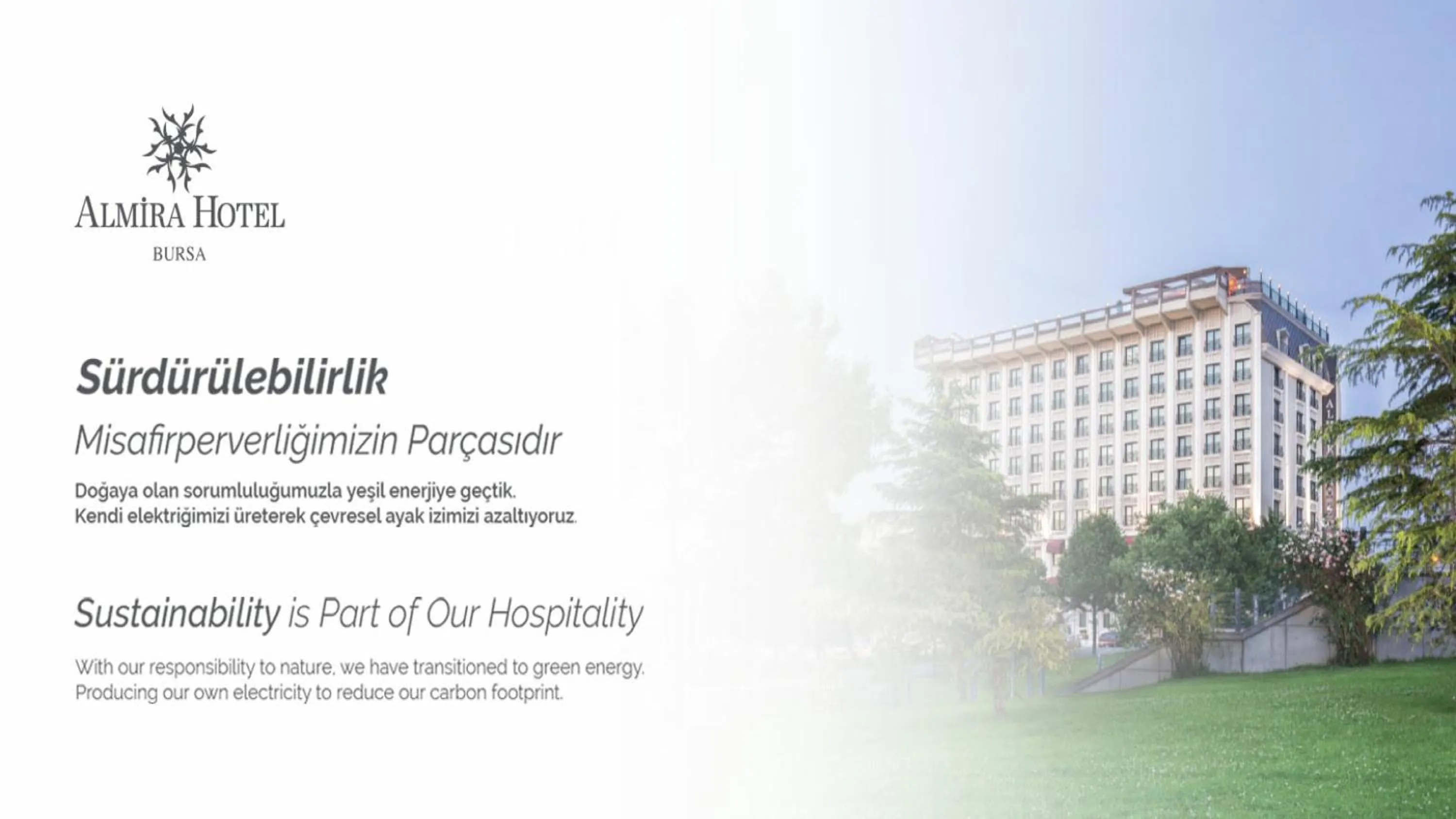 Logo/Certificate/Sign in Almira Hotel Thermal Spa & Convention Center