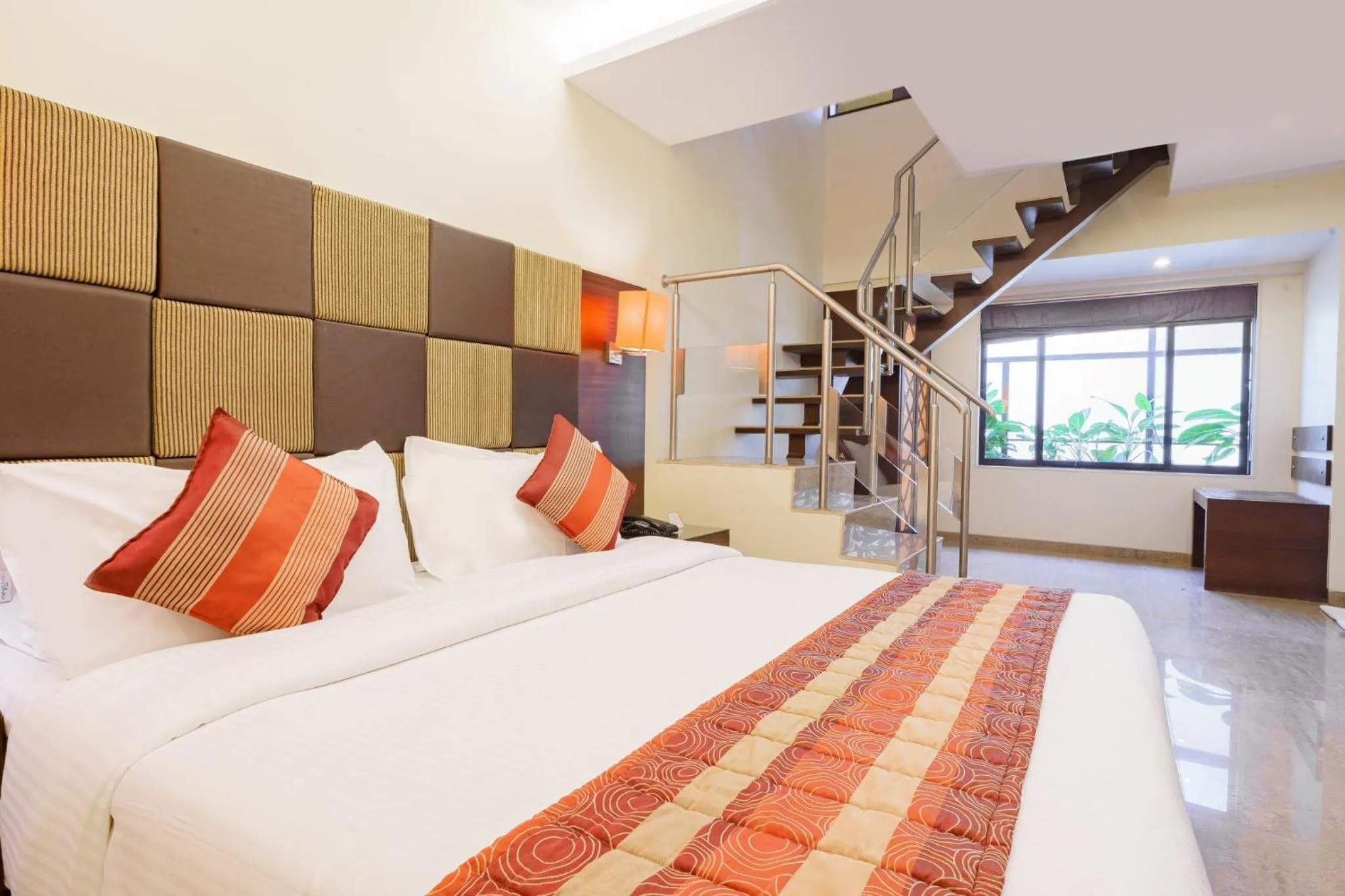 Bed in Valley View Beacon Resort