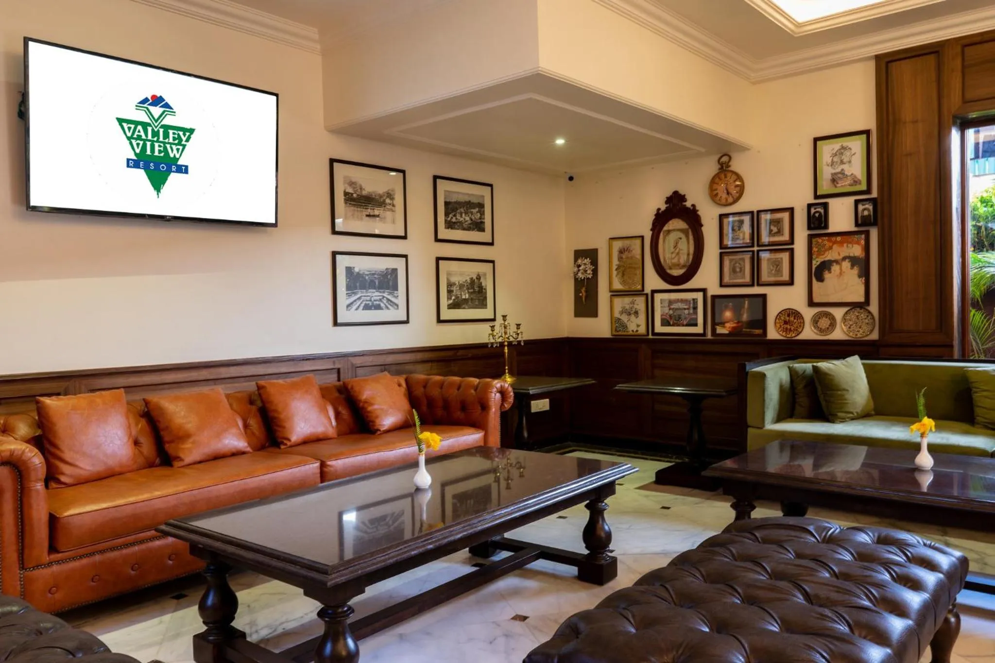 Seating area in Valley View Beacon Resort