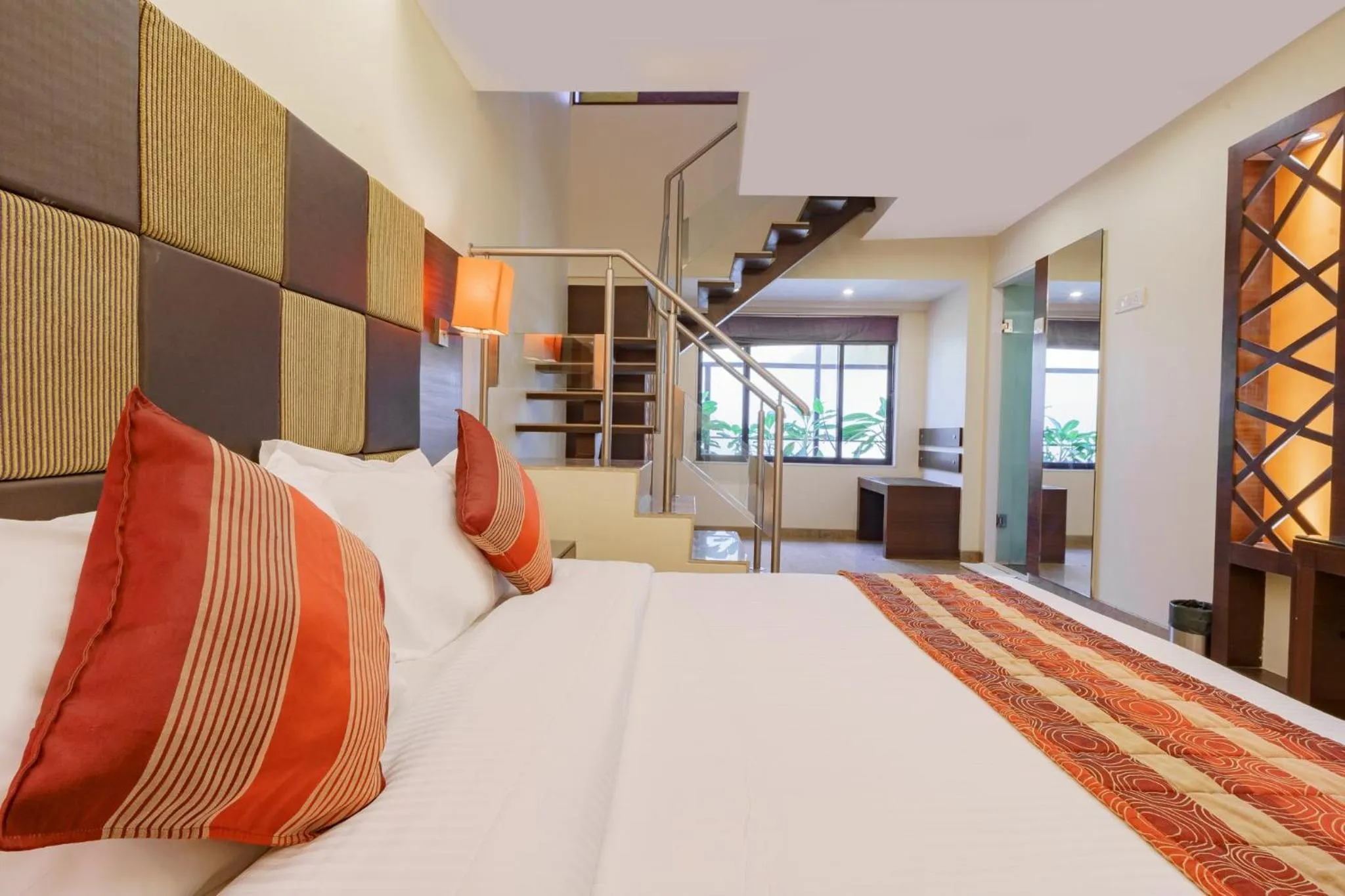 Bed in Valley View Beacon Resort