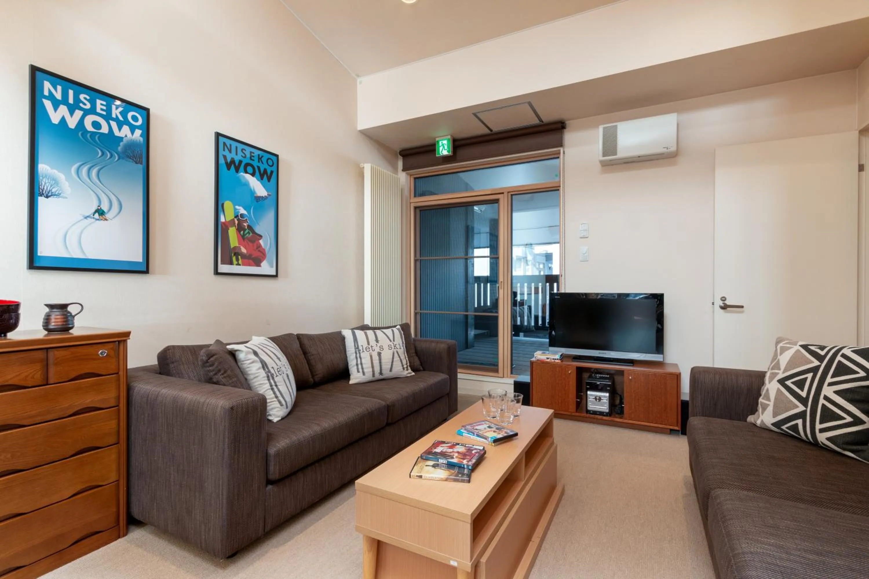 Living room in Gondola Chalet by H2 Life