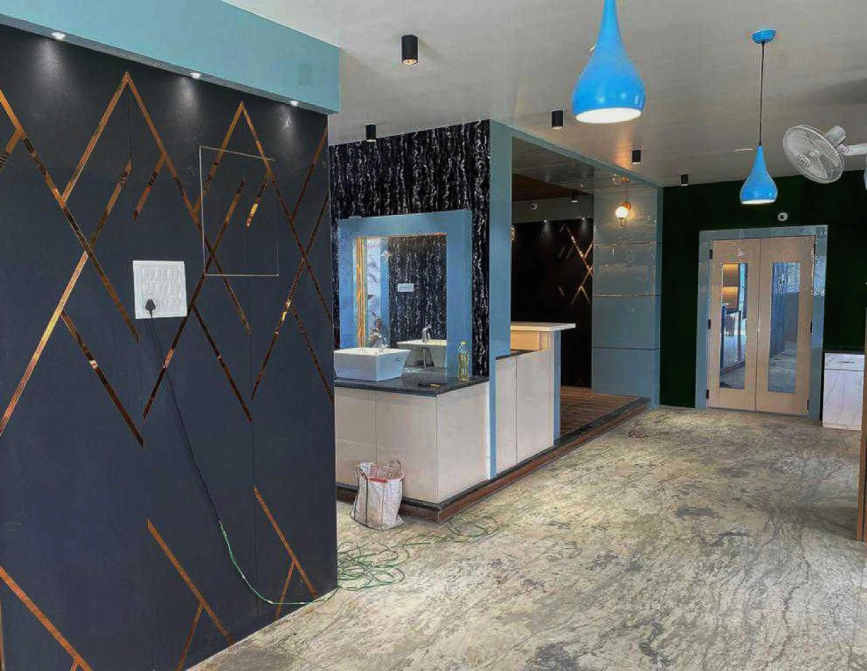 Lobby or reception in Hotel O Krishna Garden