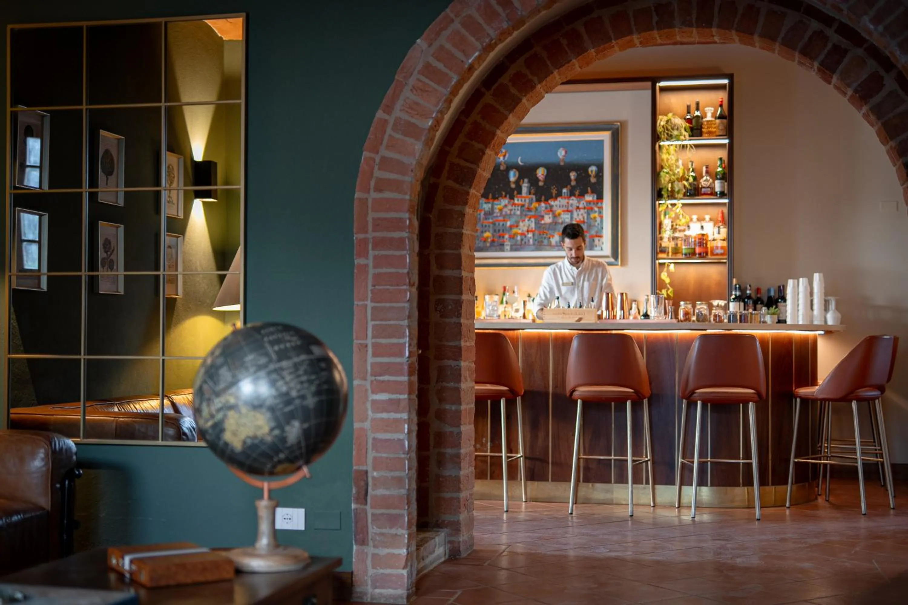 Lounge or bar in Borgo San Vincenzo