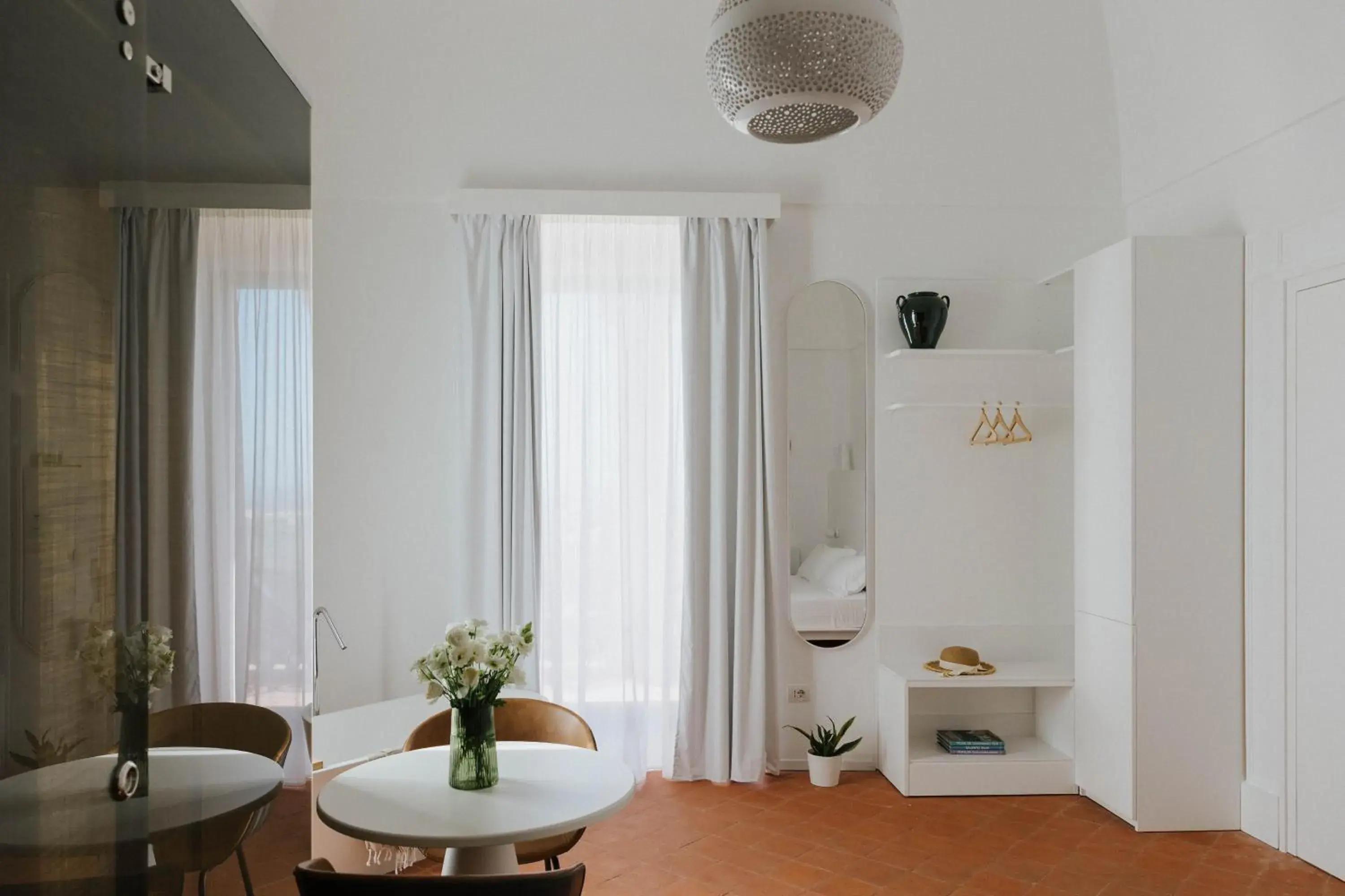 Deluxe Double Room with Balcony and Sea View in Mastropà Exclusive Resort Deluxe Double Room with Balcony and Sea View in Mastropà Exclusive Resort
