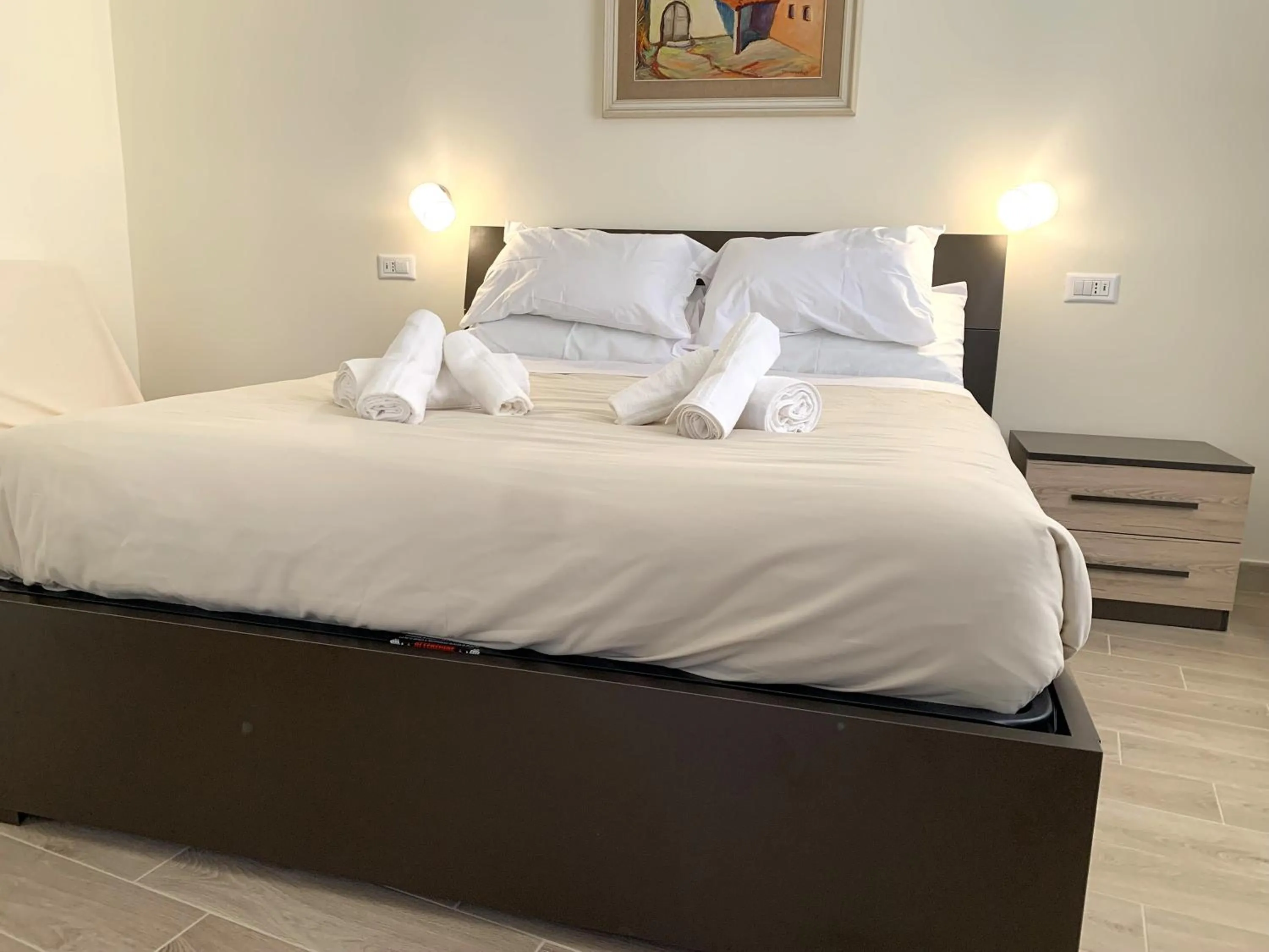 Bedroom, Bed in Domo Achenza