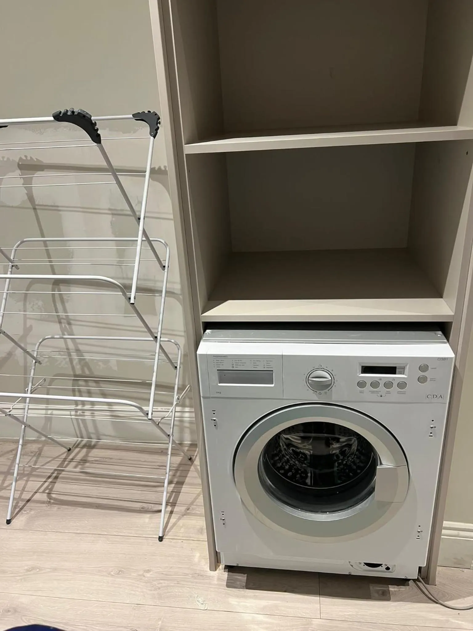 washing machine in Victoria Studios