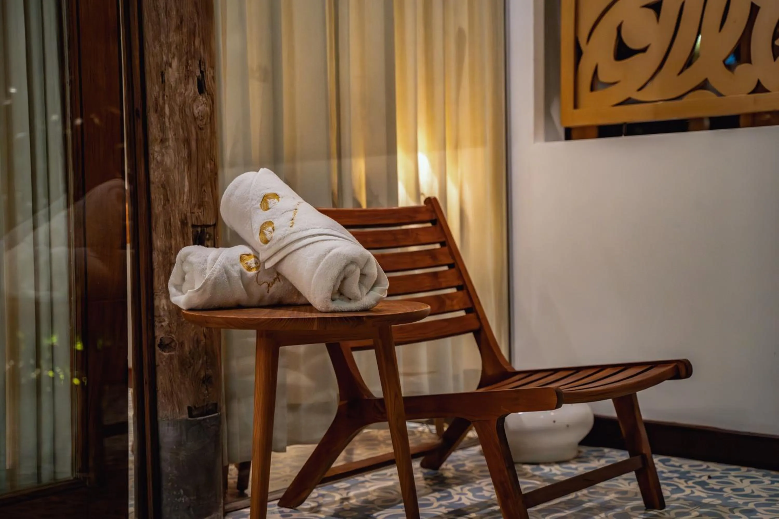 Seating area in Surya Kembar Villas