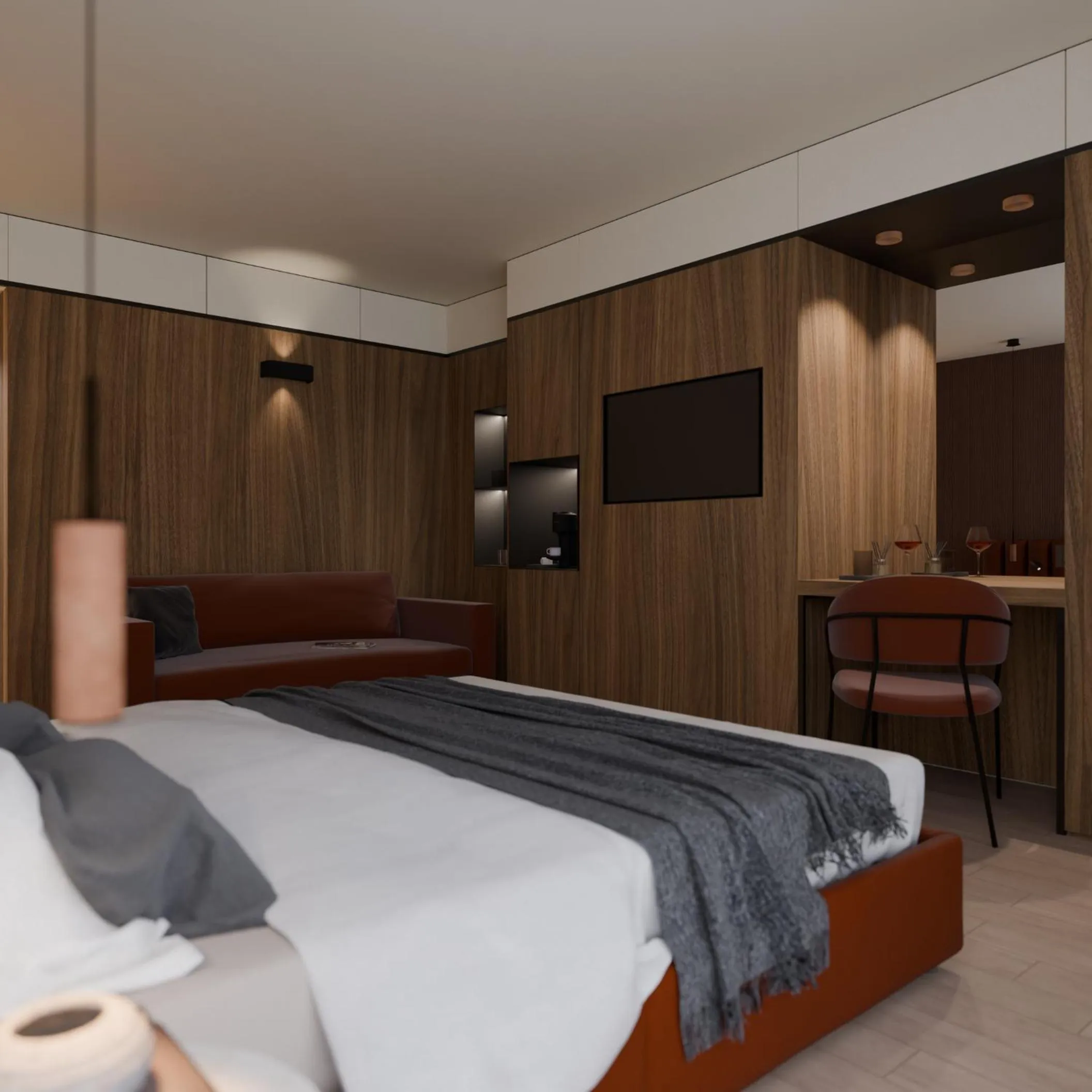 Bedroom, Bed in Hotel San Giacomo Spa&Gourmet