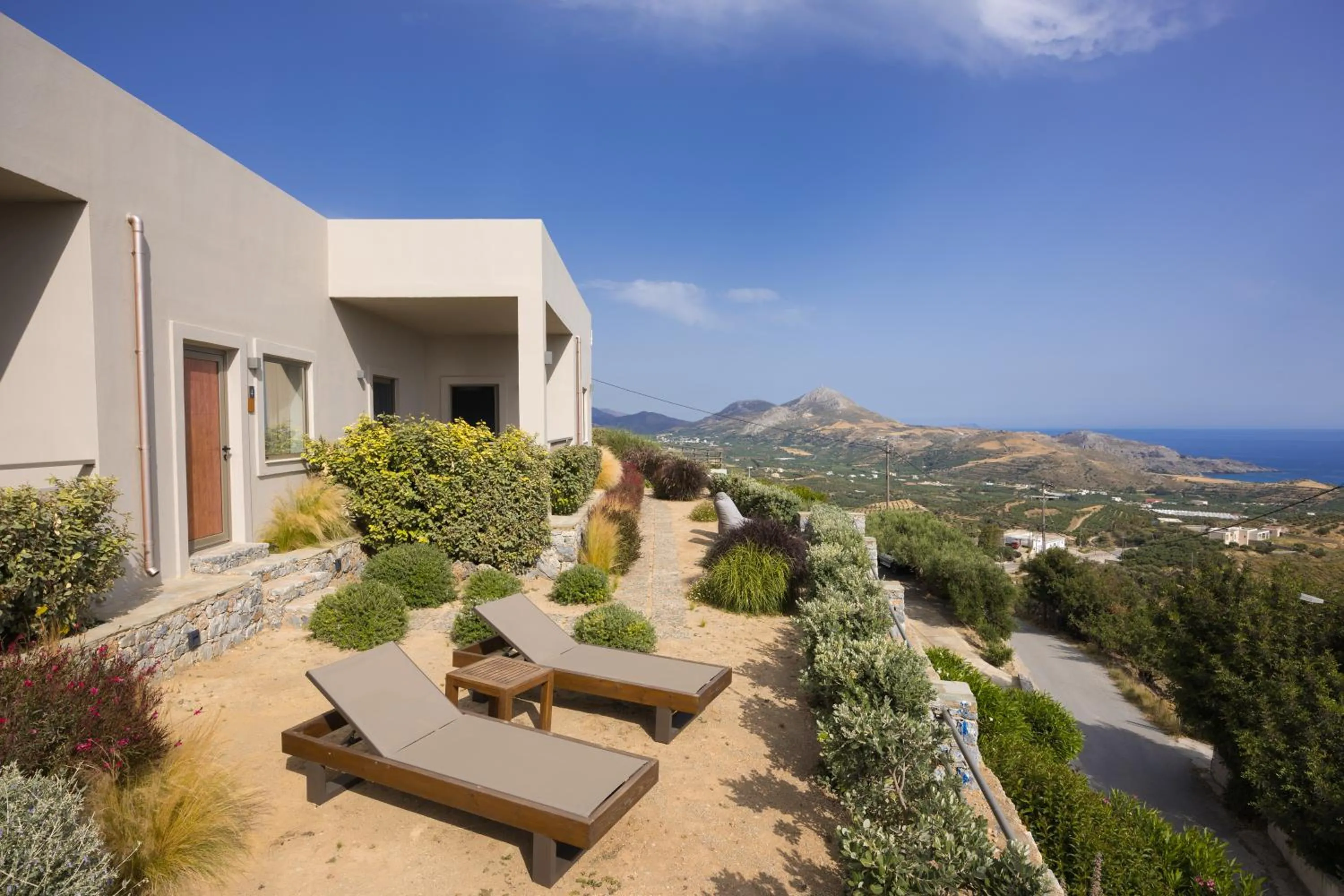 Natural landscape in Villa Stella Suites