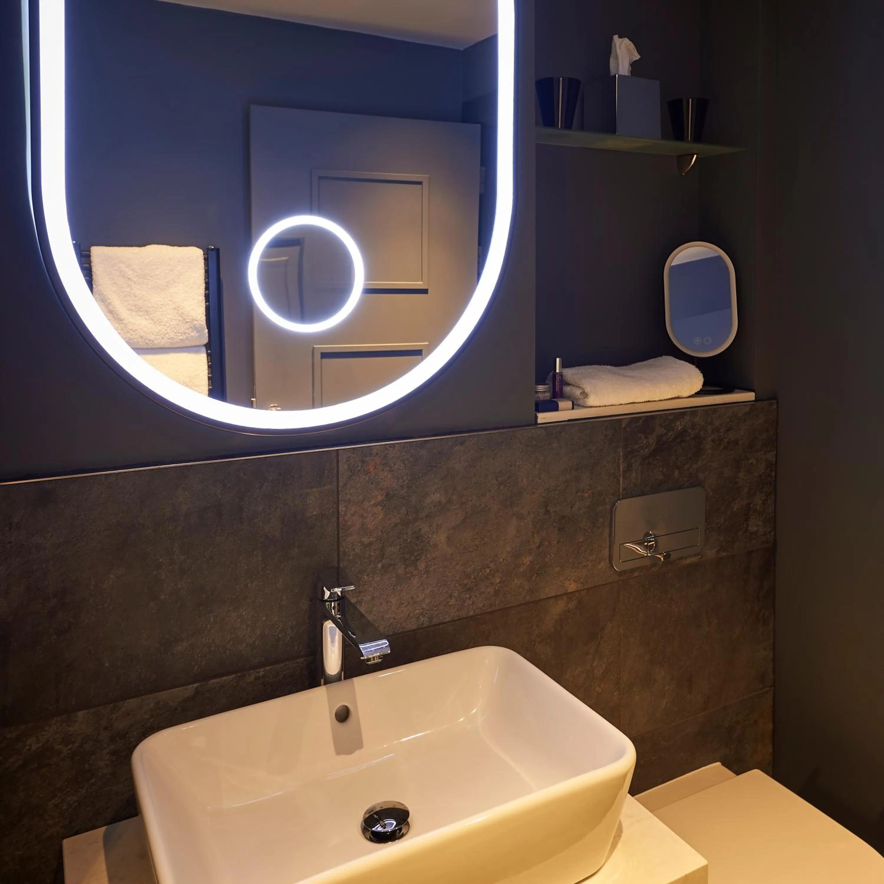 Bathroom in Malmaison Manchester Deansgate