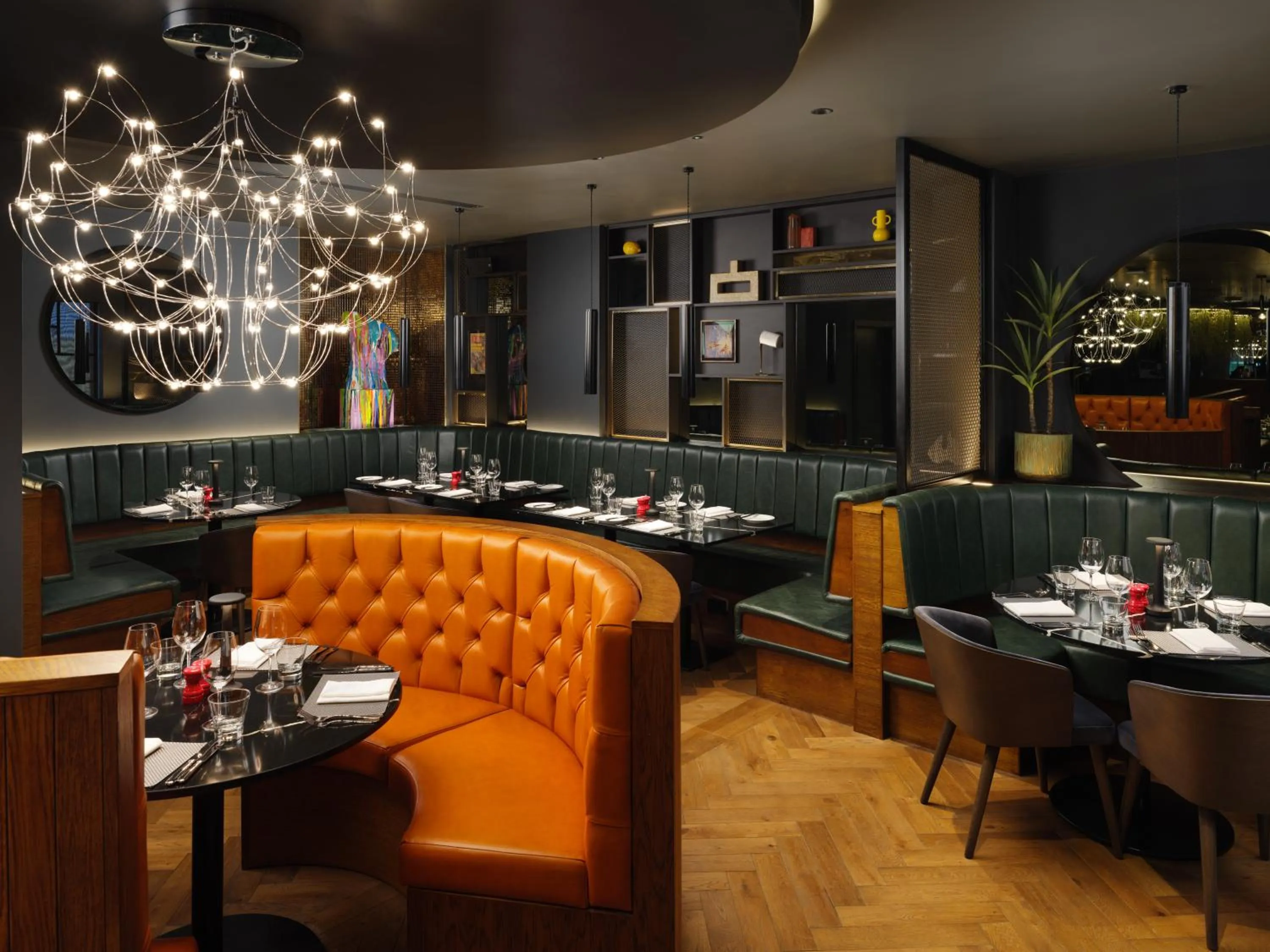 Restaurant/places to eat in Malmaison Manchester Deansgate