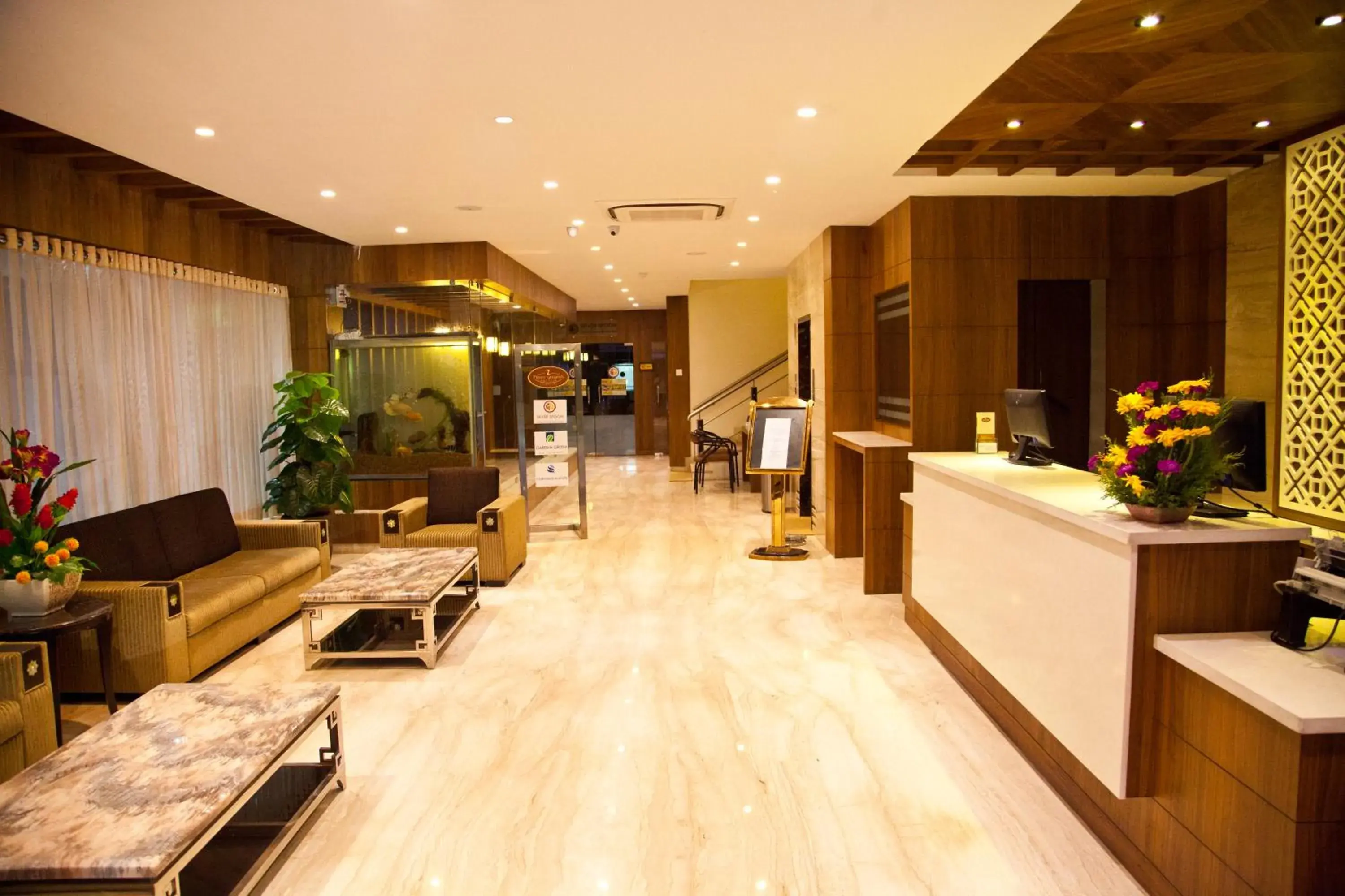 Lobby or reception in Hotel Prince Gardens Lobby or reception in Hotel Prince Gardens