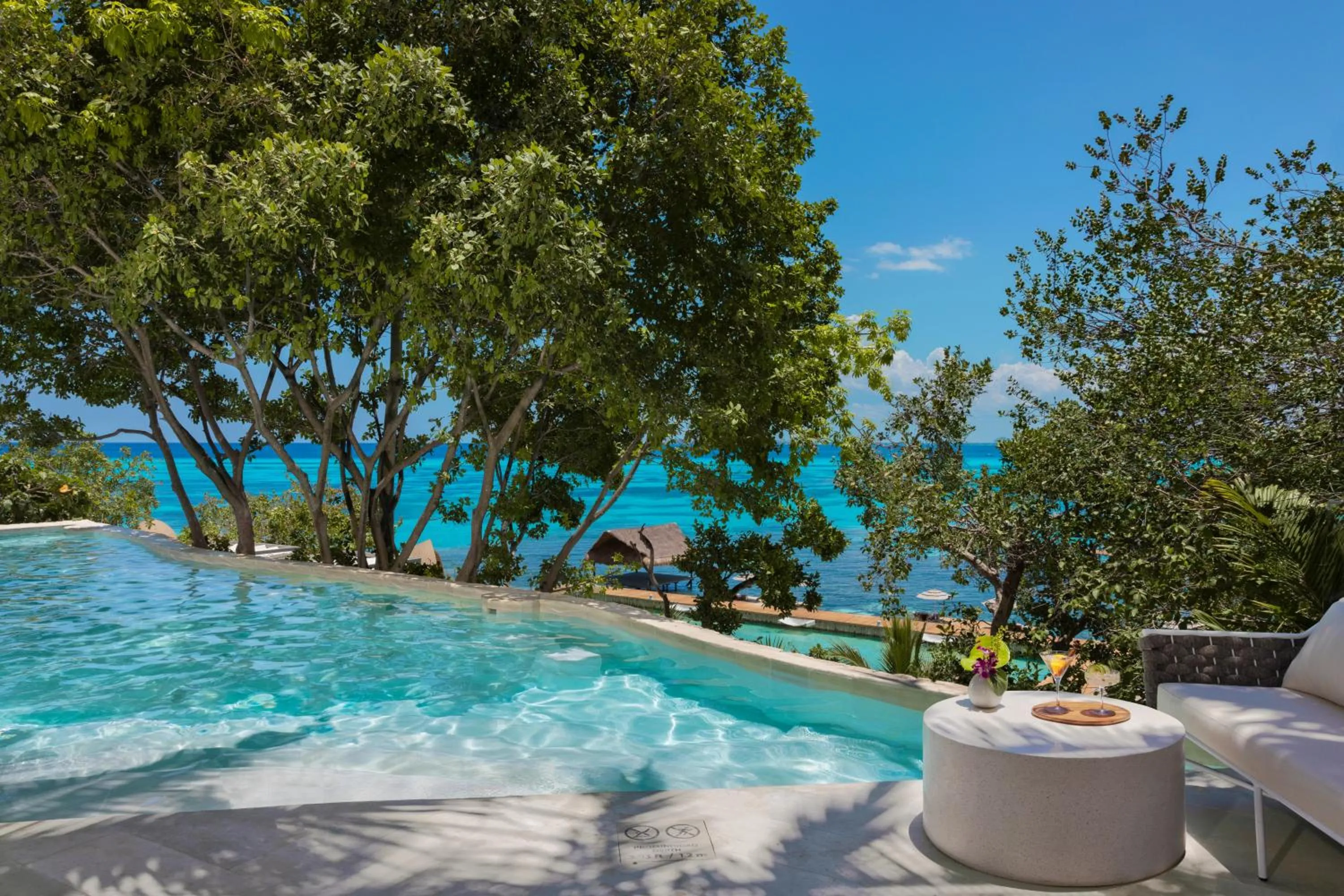 Swimming pool in Impression Isla Mujeres by Secrets - Adults Only - All Inclusive