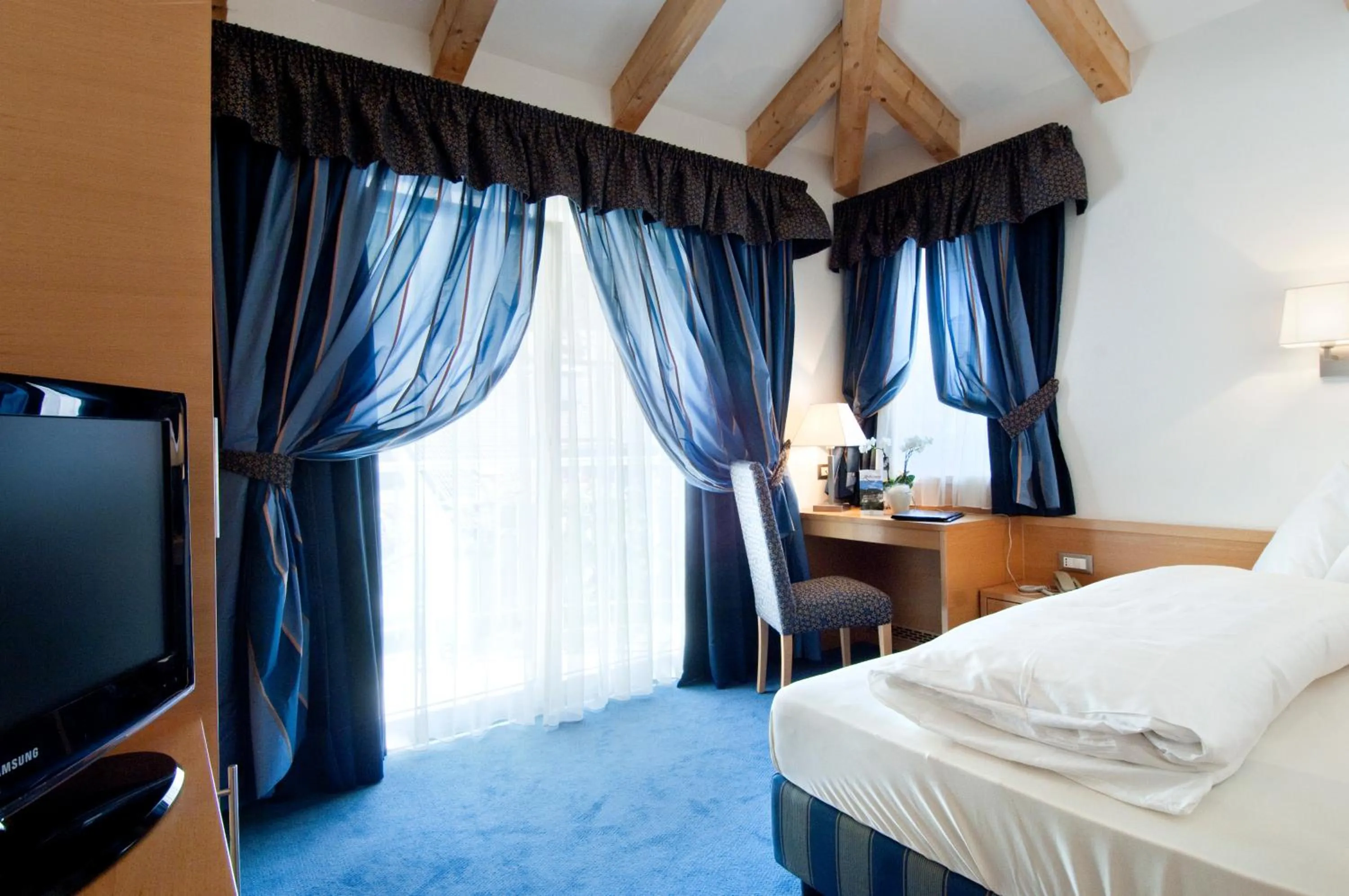 Bed in Hotel Rotwand