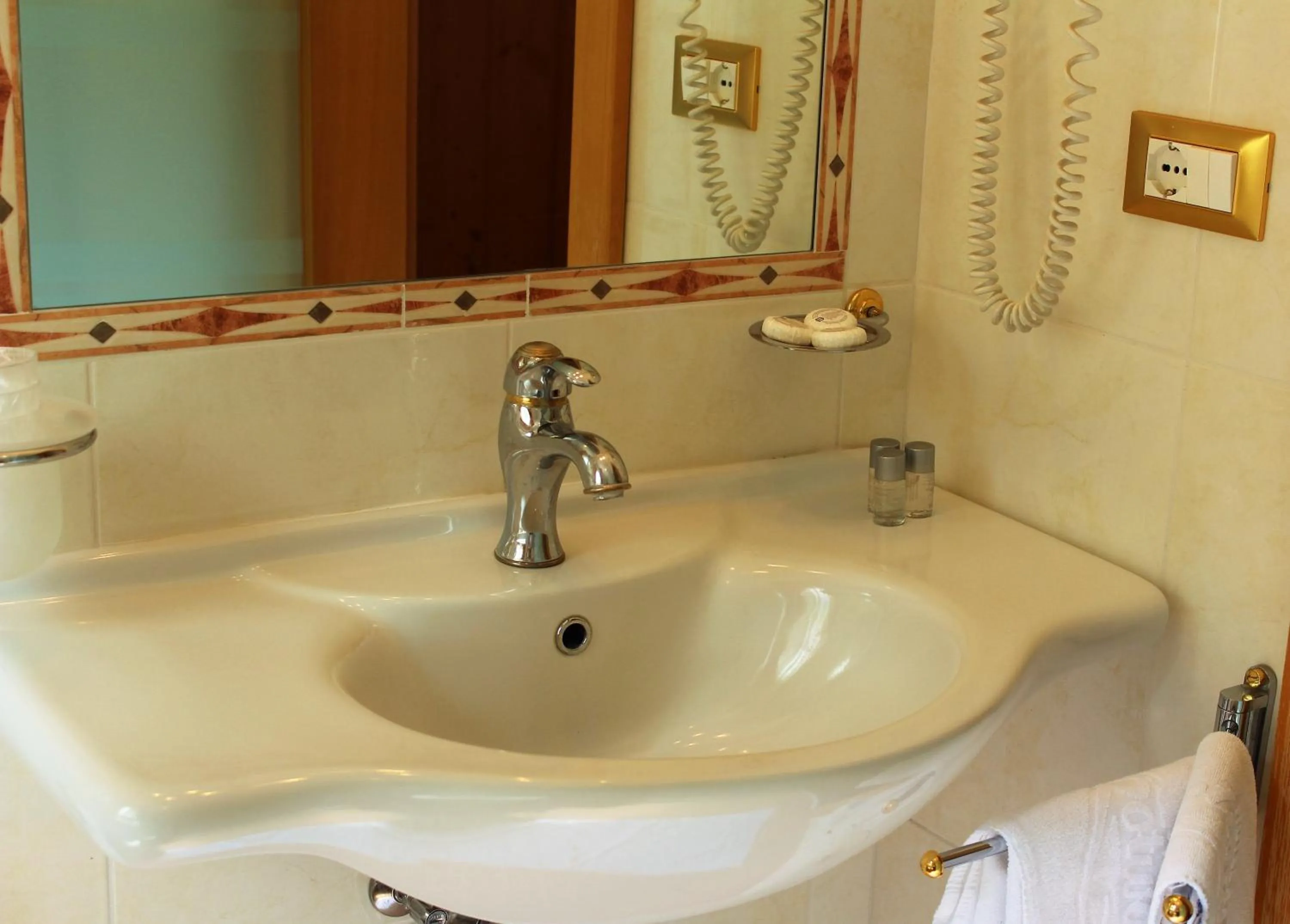 Bathroom in Hotel Rotwand