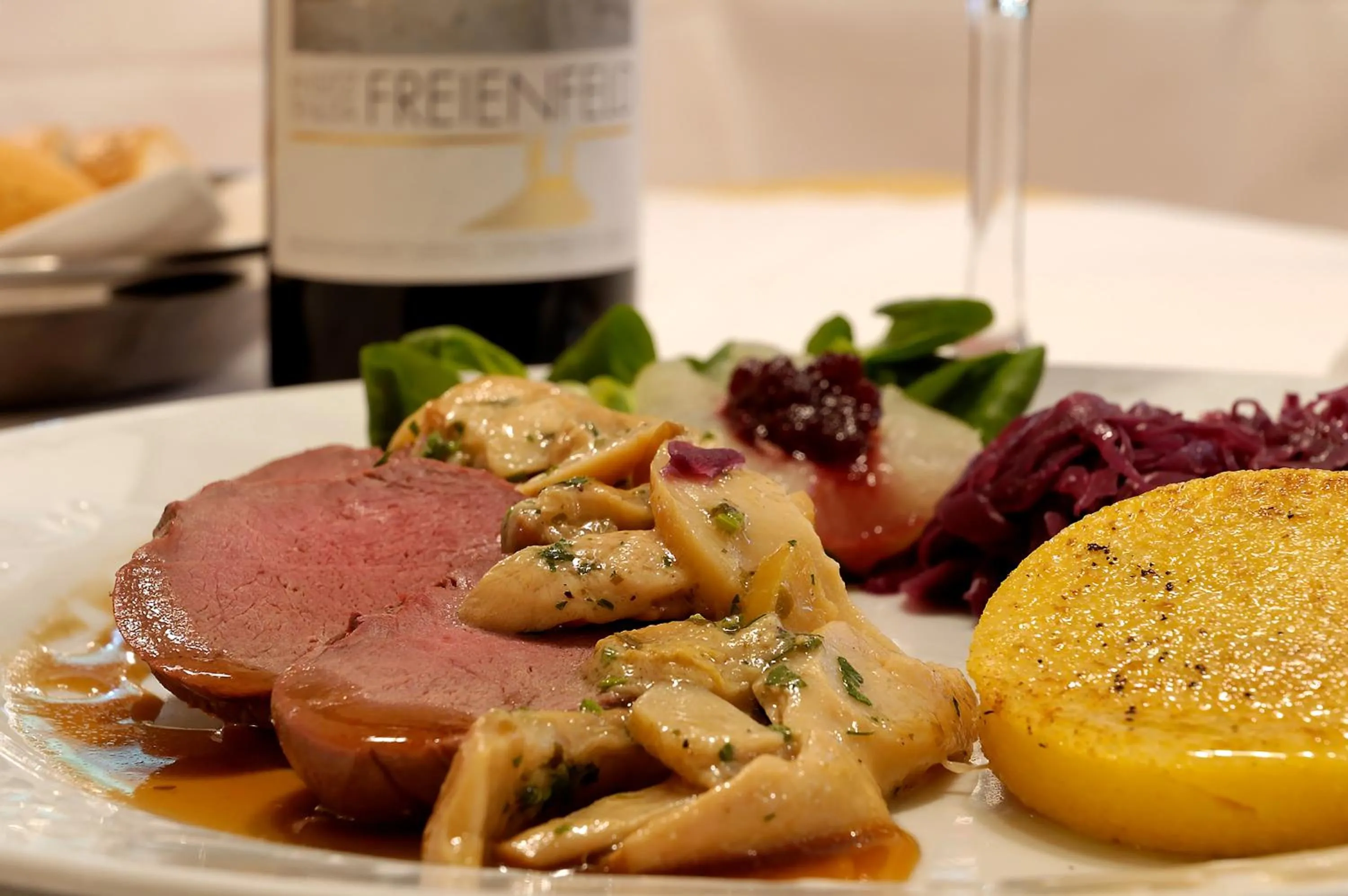 Food and drinks in Hotel Rotwand