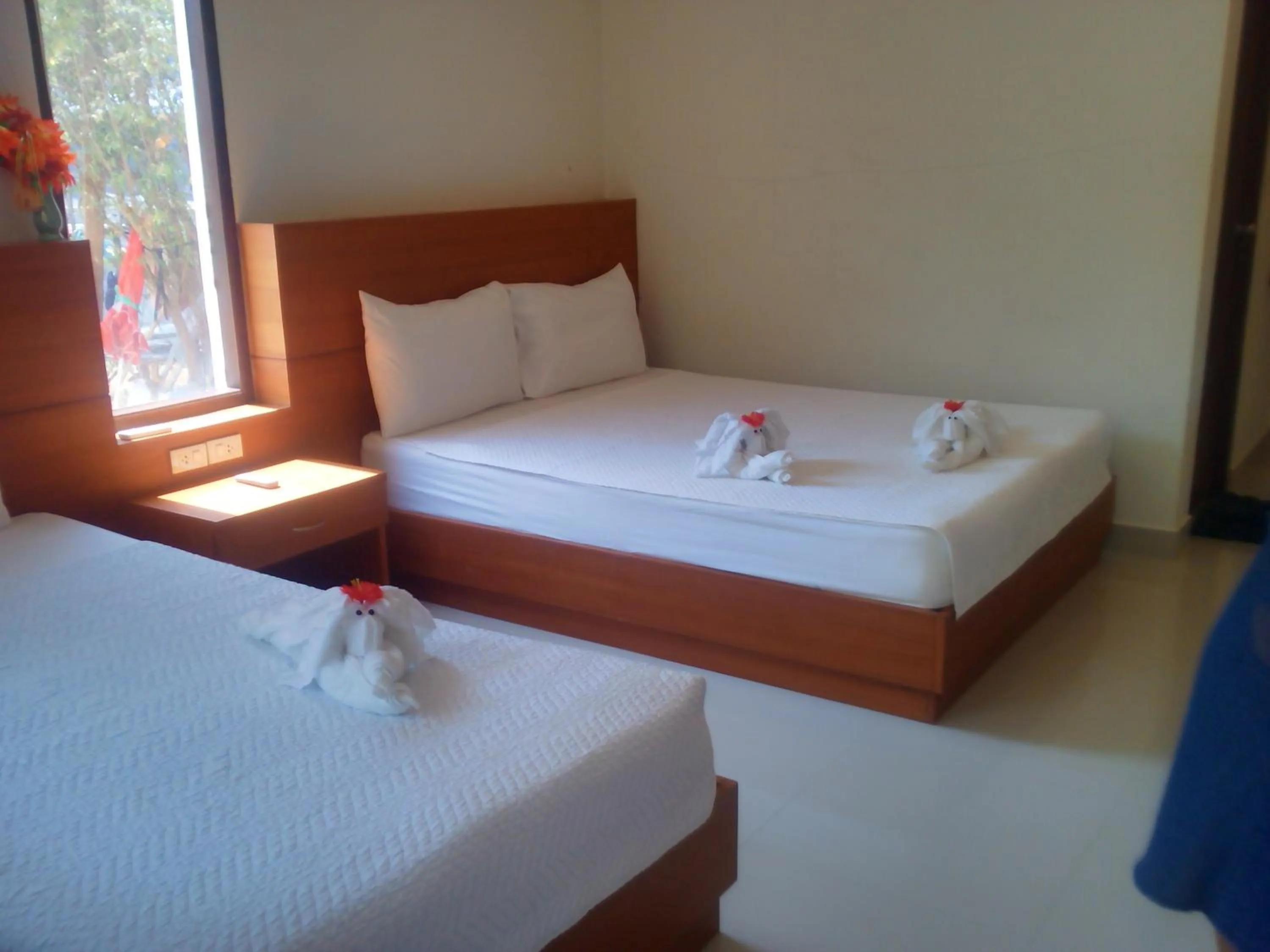 Bed in Modern Resort